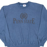 Vintage Penn State University Striped Sweatshirt Size XL 1990S Made In Usa