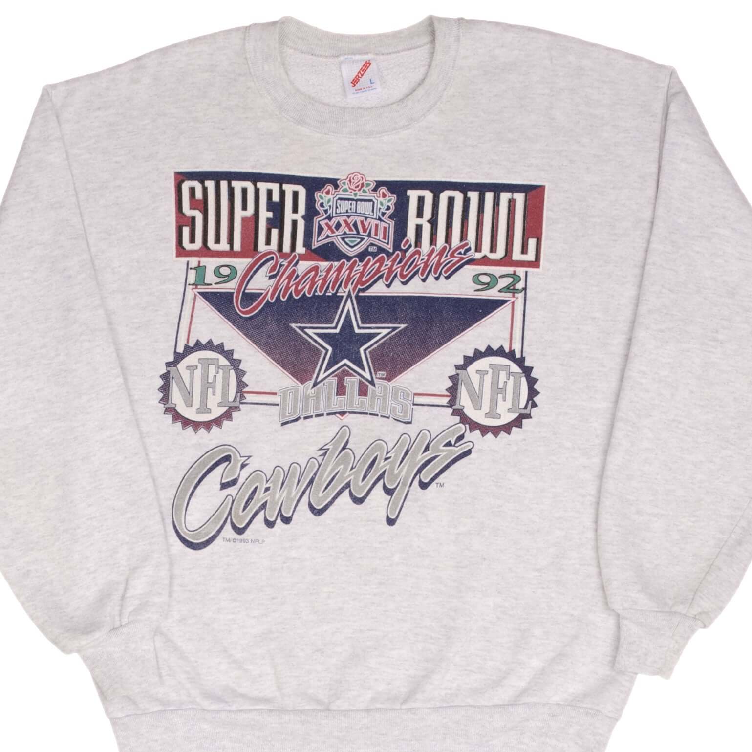 VINTAGE NFL DALLAS COWBOYS SUPERBOWL CHAMPIONS 1993 SWEATSHIRT