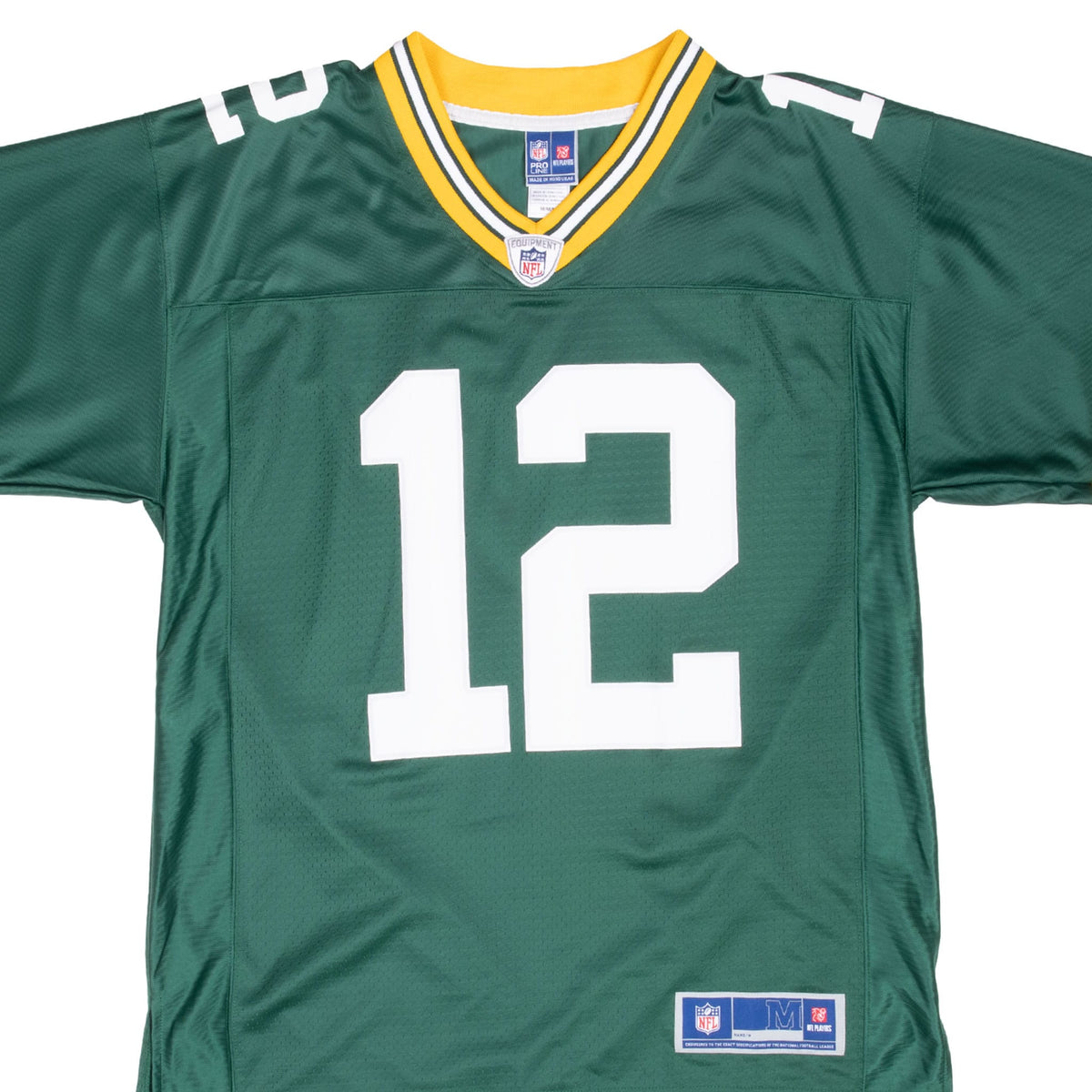 Vintage Nfl Green Bay Packers Aaron Rodgers #12 Jersey 2000S Size Medium