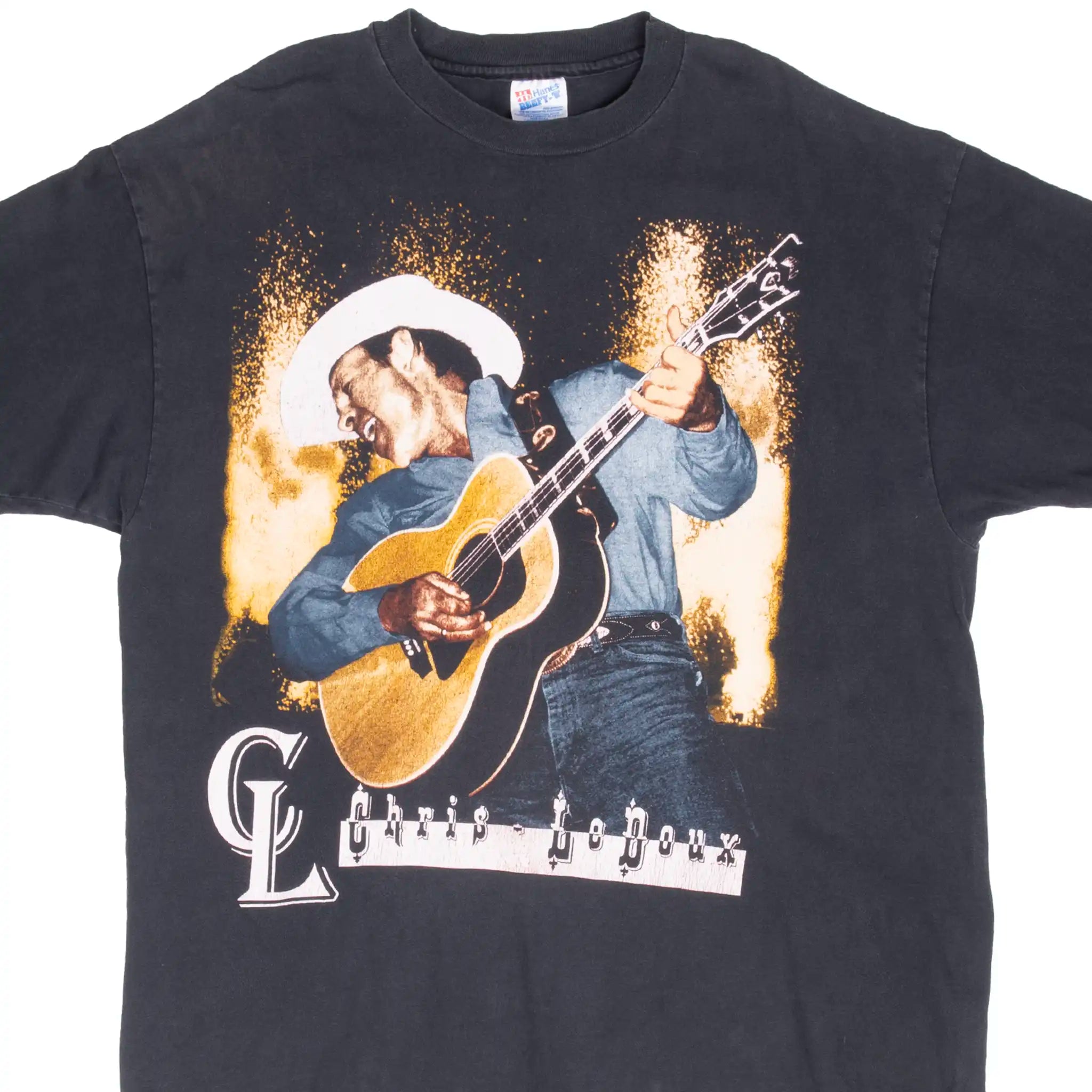 VINTAGE CHRIS LEDOUX HAYWIRE TEE SHIRT 1990S XL MADE IN USA