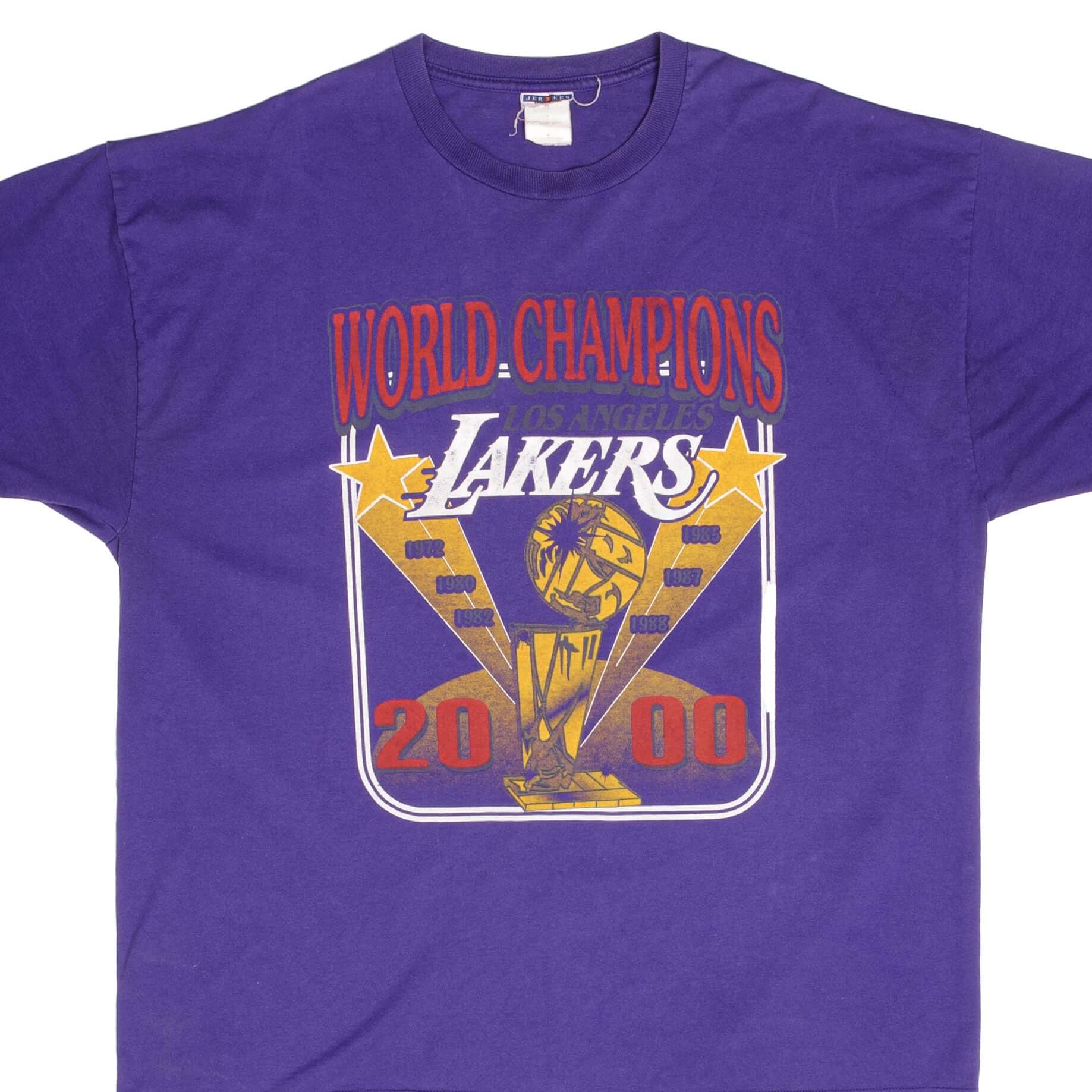 World Champions Los Angeles Lakers 2000 Vintage Shirt