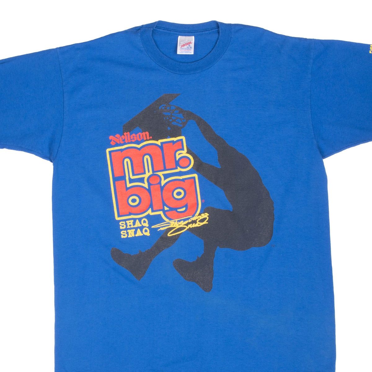 Vintage Neilson Mr Big Shaq Snack O'neil Tee Shirt 1990S Size Xl Made In Usa