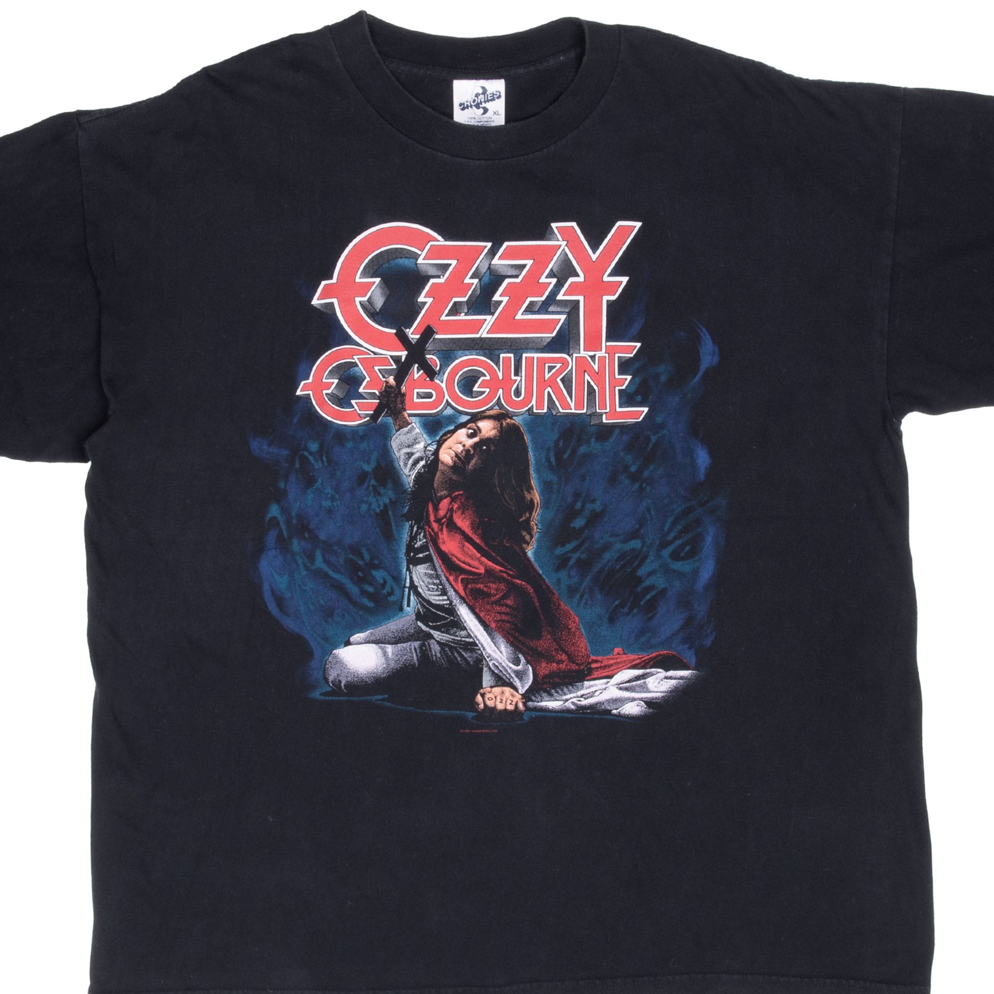 Vintage Ozzy Osbourne Wizzart Of Ozz 1992 Tee Shirt Size Xl