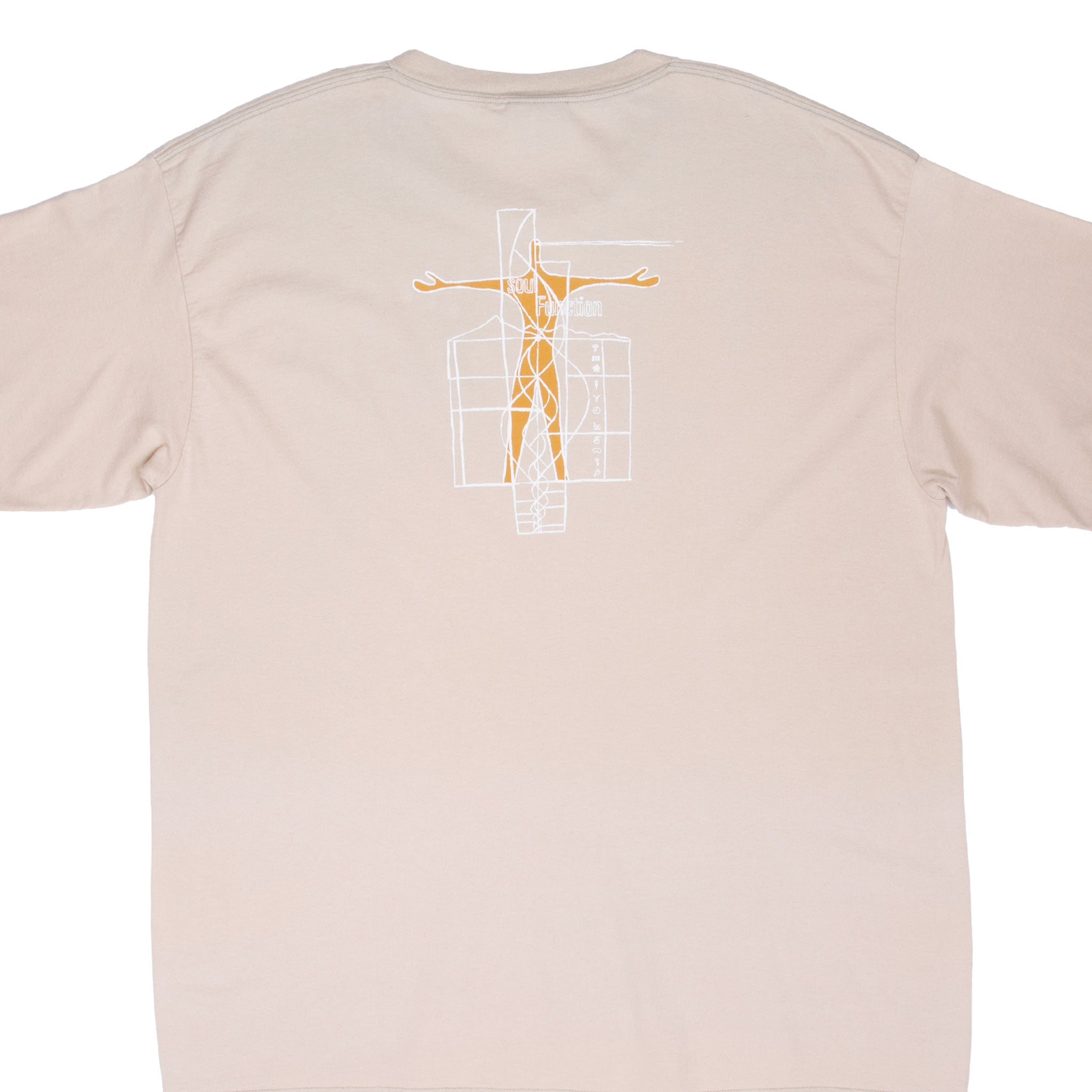 Vintage Nike Acg Soul Function Beige Tee Shirt 1994 Size Large