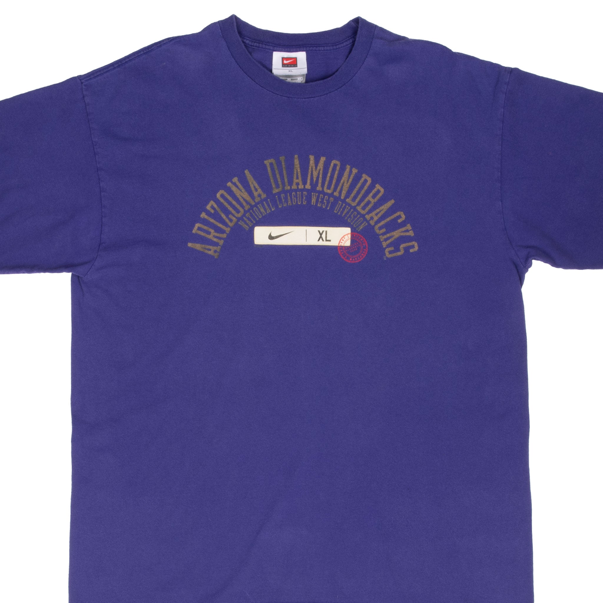 Vintage Mlb Arizona Diamondbacks 2000S Nike Tee Shirt Size XL