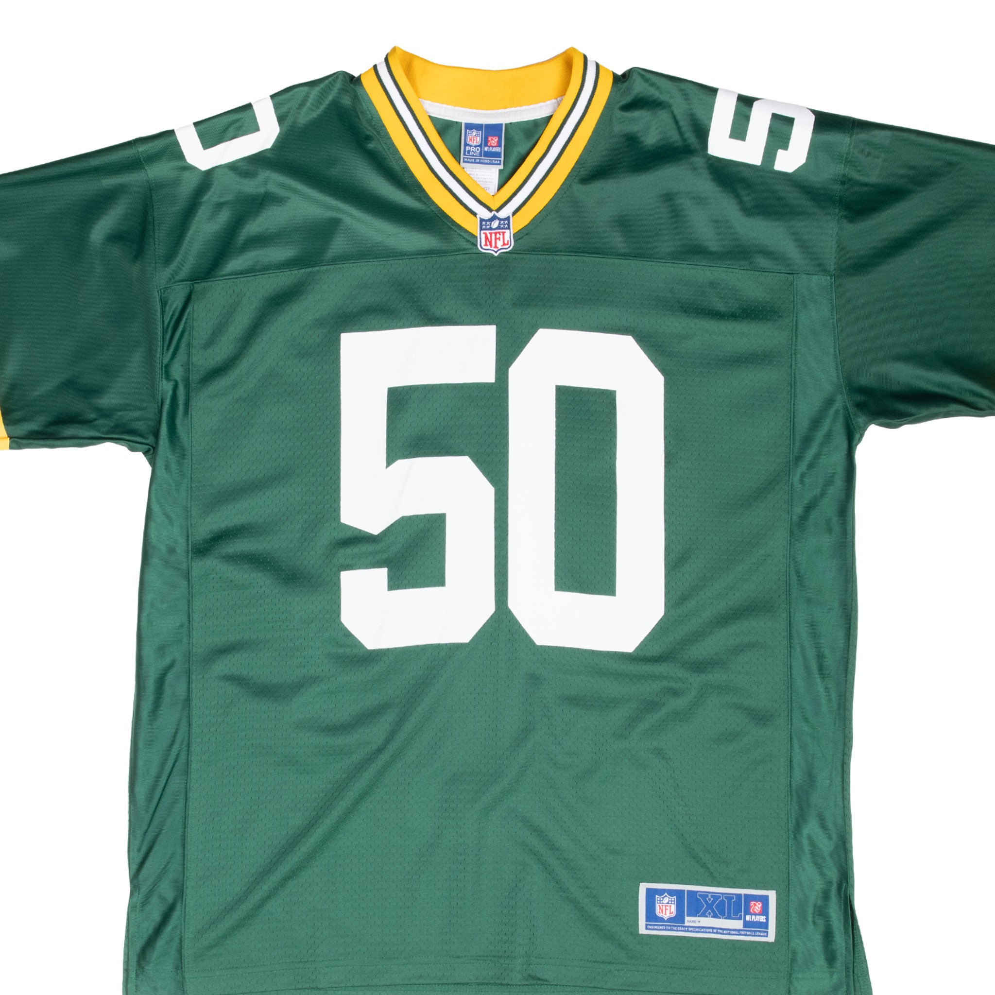 Vintage Nfl Green Bay Packers Martinez #50 Pro Line Jersey 2000S Size XL