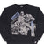 Vintage Nfl Los Angeles Raiders All Over Print 1991 Sweatshirt Size Large Made In Usa