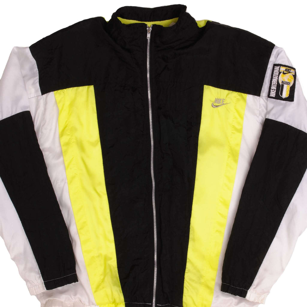 Vintage Nike International Neon Shell Jacket From 1990S Jacket Size Large