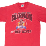 Vintage Nhl Detroit Red Wings Stanley Cup Champions 1997 Tee Shirt Size XL