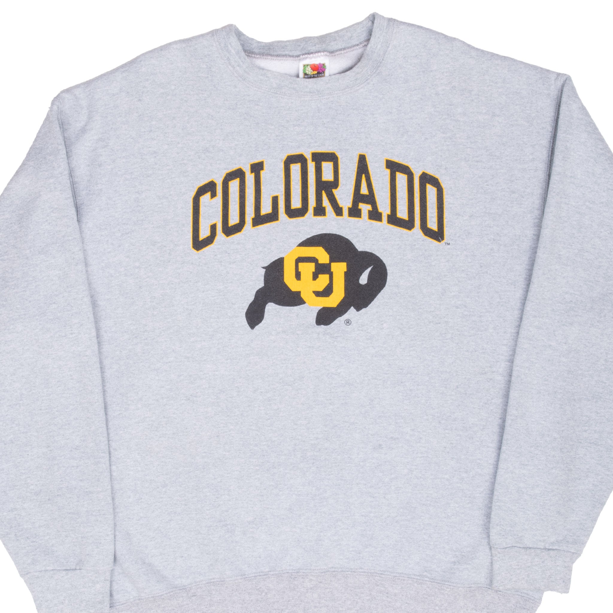 Vintage Ncaa Colorado Golden Buffaloes Sweatshirt 1990S Size XL