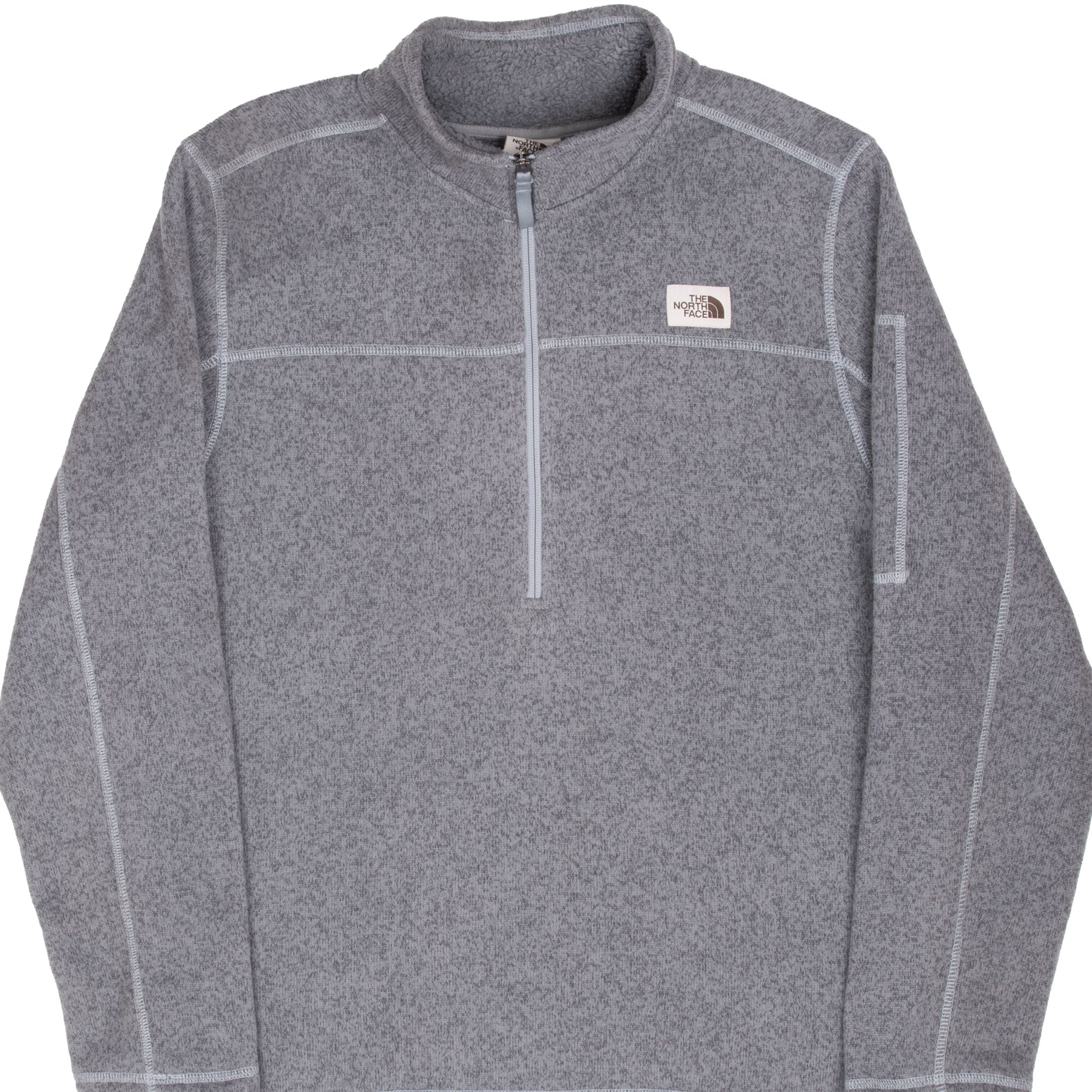 Vintage The North Face Grey Gordon Lyons Quarter Zip Jacket 2020 Size Large