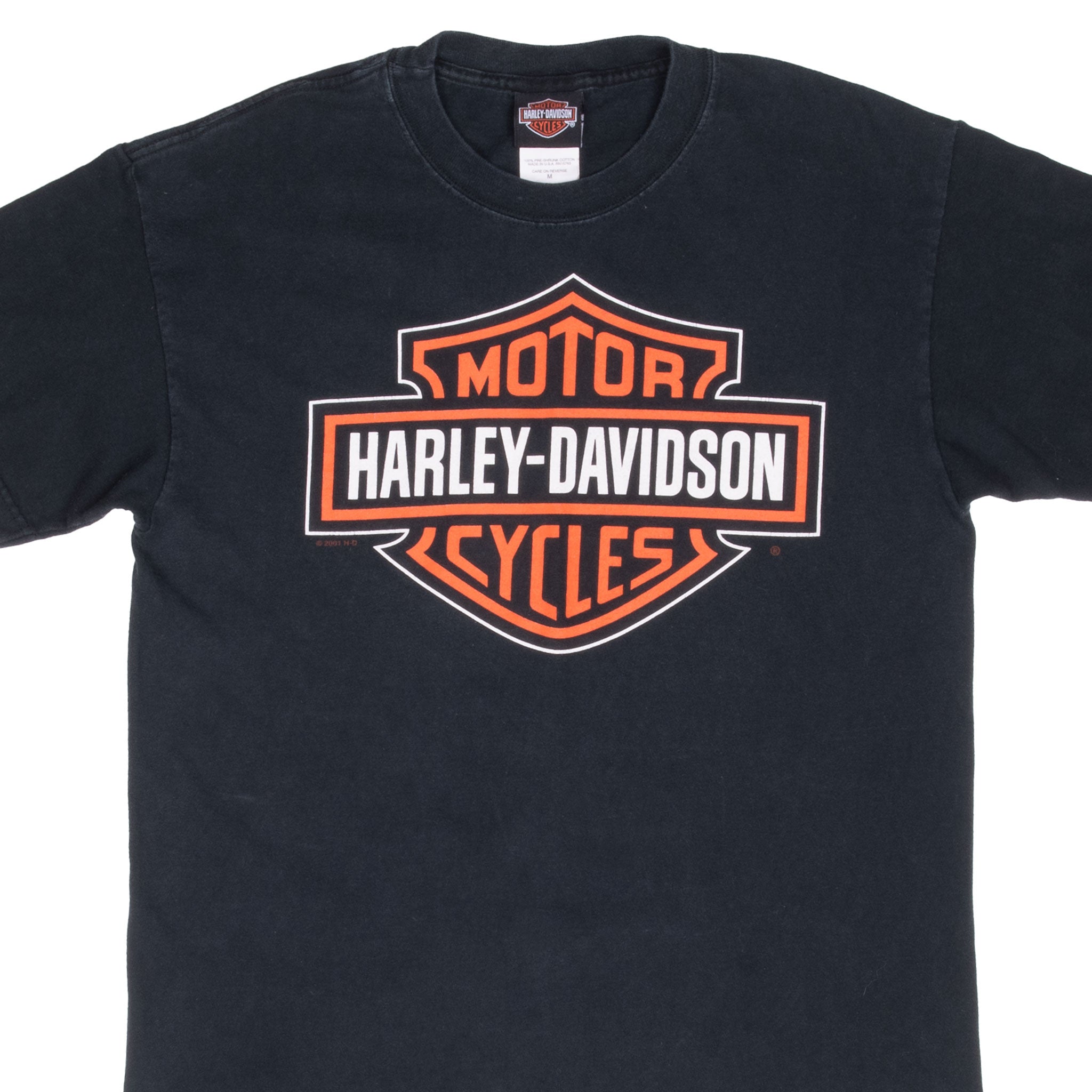 Vintage Harley Davidson Kokomo Indiana 2003 Tee Shirt Size Medium Made In Usa