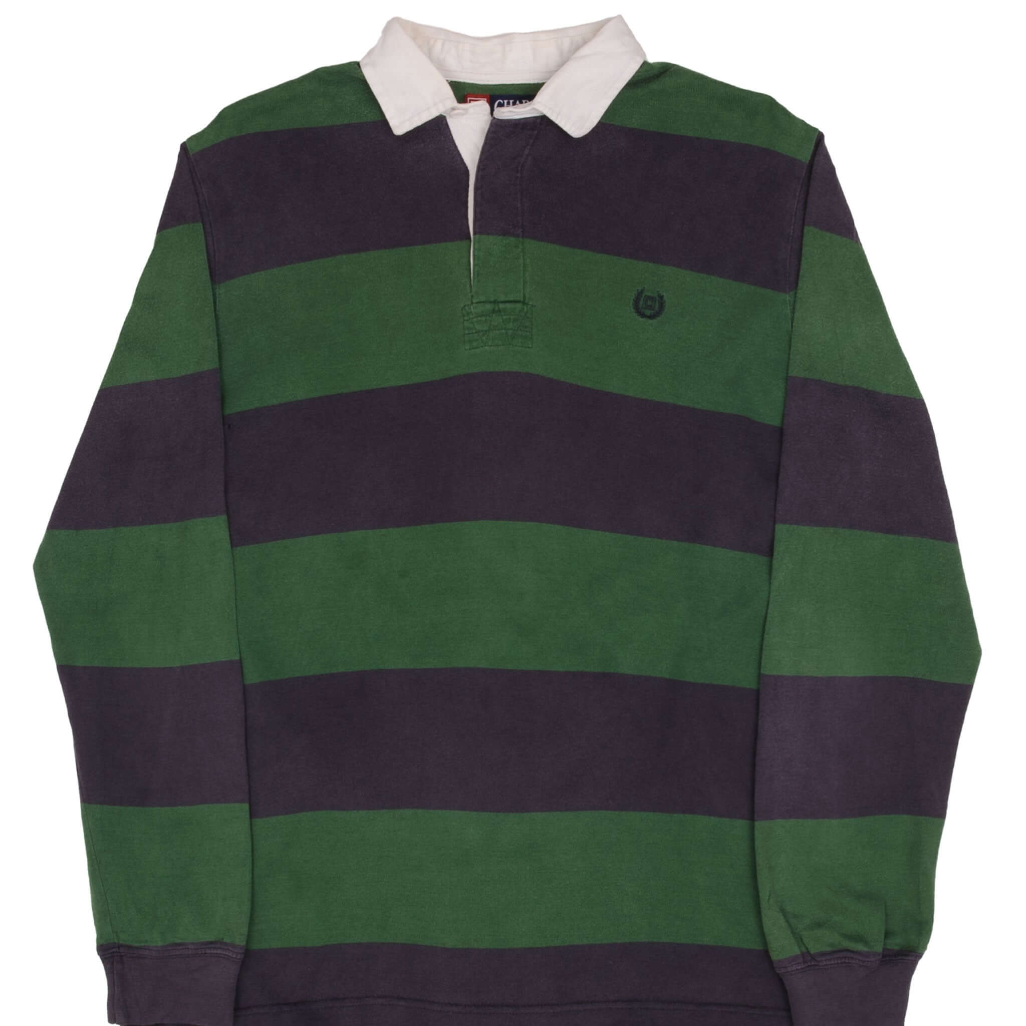Large 90s Chaps Ralph Lauren Blue Rugby Shirt – Flying Apple