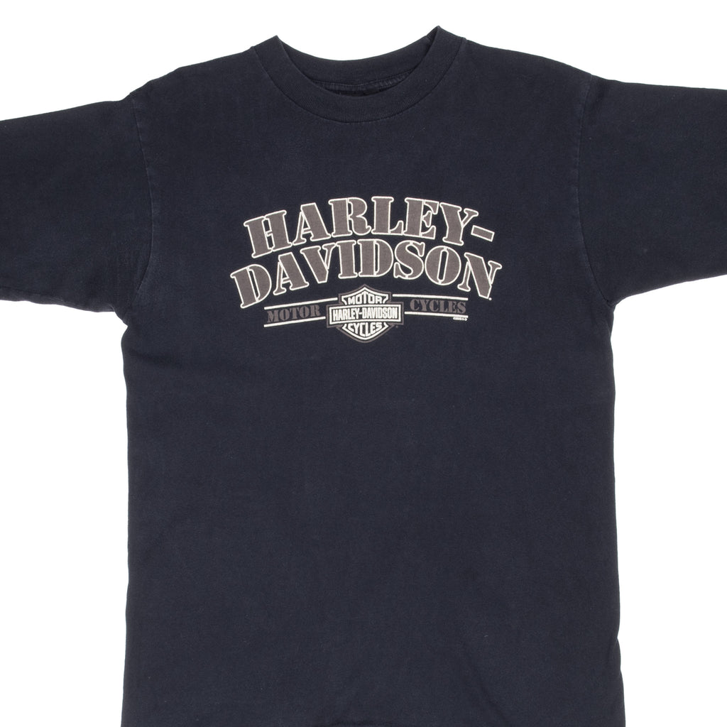 Vintage Harley Davidson Crystal River Florida 2008 Tee Shirt Size Medium Made In Usa