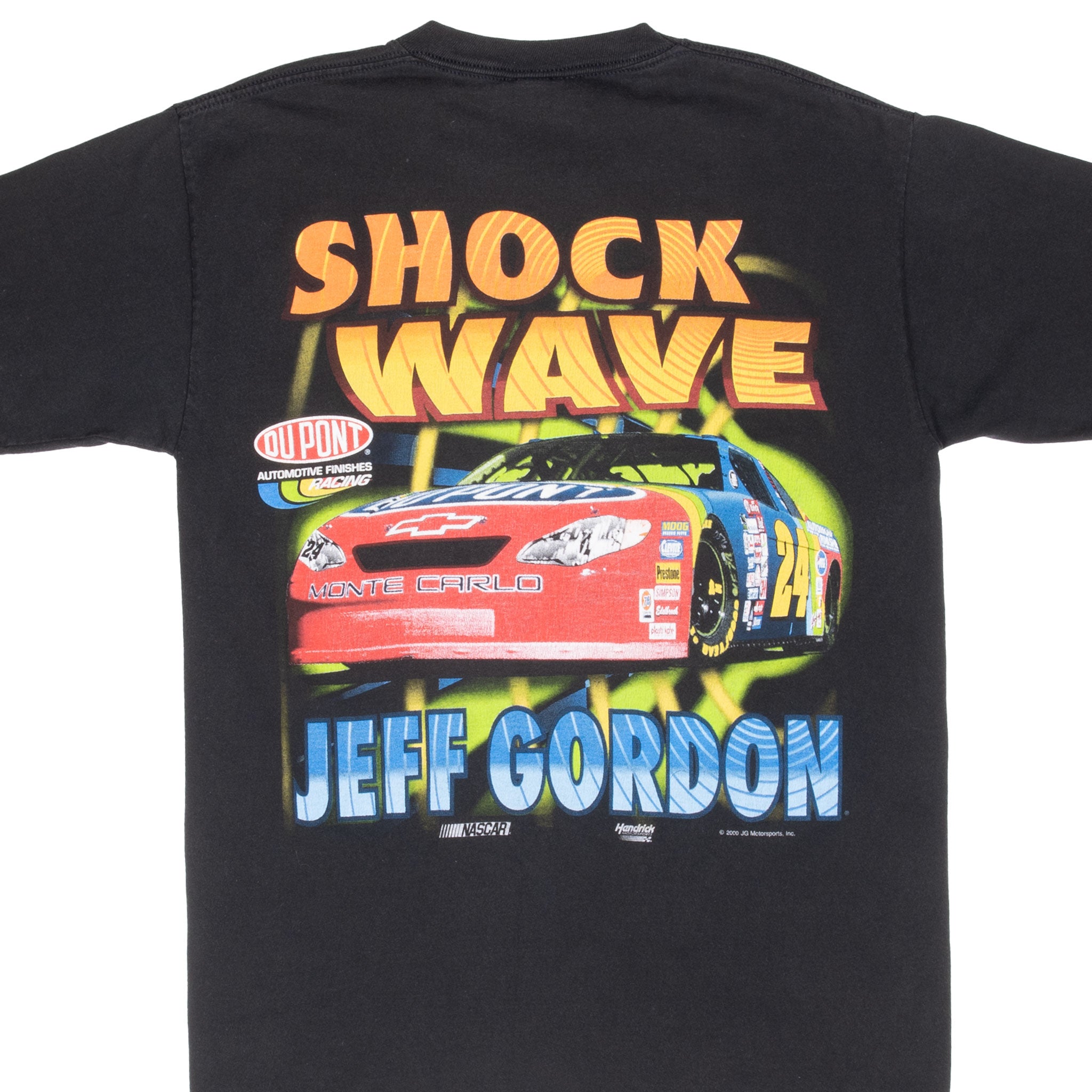 Vintage Nascar Jeff Gordon Dupont Tee Shirt 2000 Size Medium