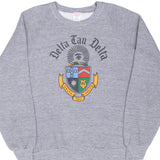 Vintage Delta Tau Delta Dtd Fraternity Sweatshirt 1980S Size Large Made Usa
