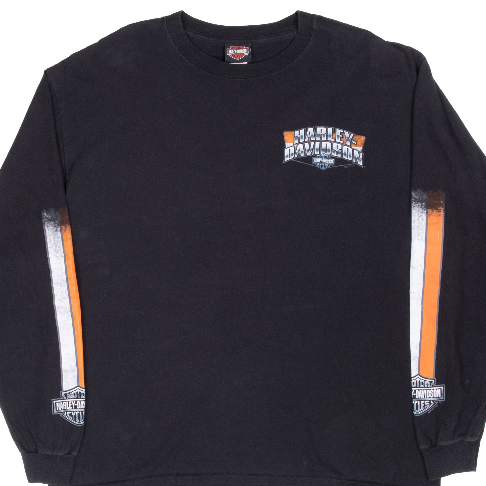VINTAGE HARLEY DAVIDSON SPARTANBURG SOUTH CAROLINA LONG SLEEVE TEE SHIRT 2017 XL