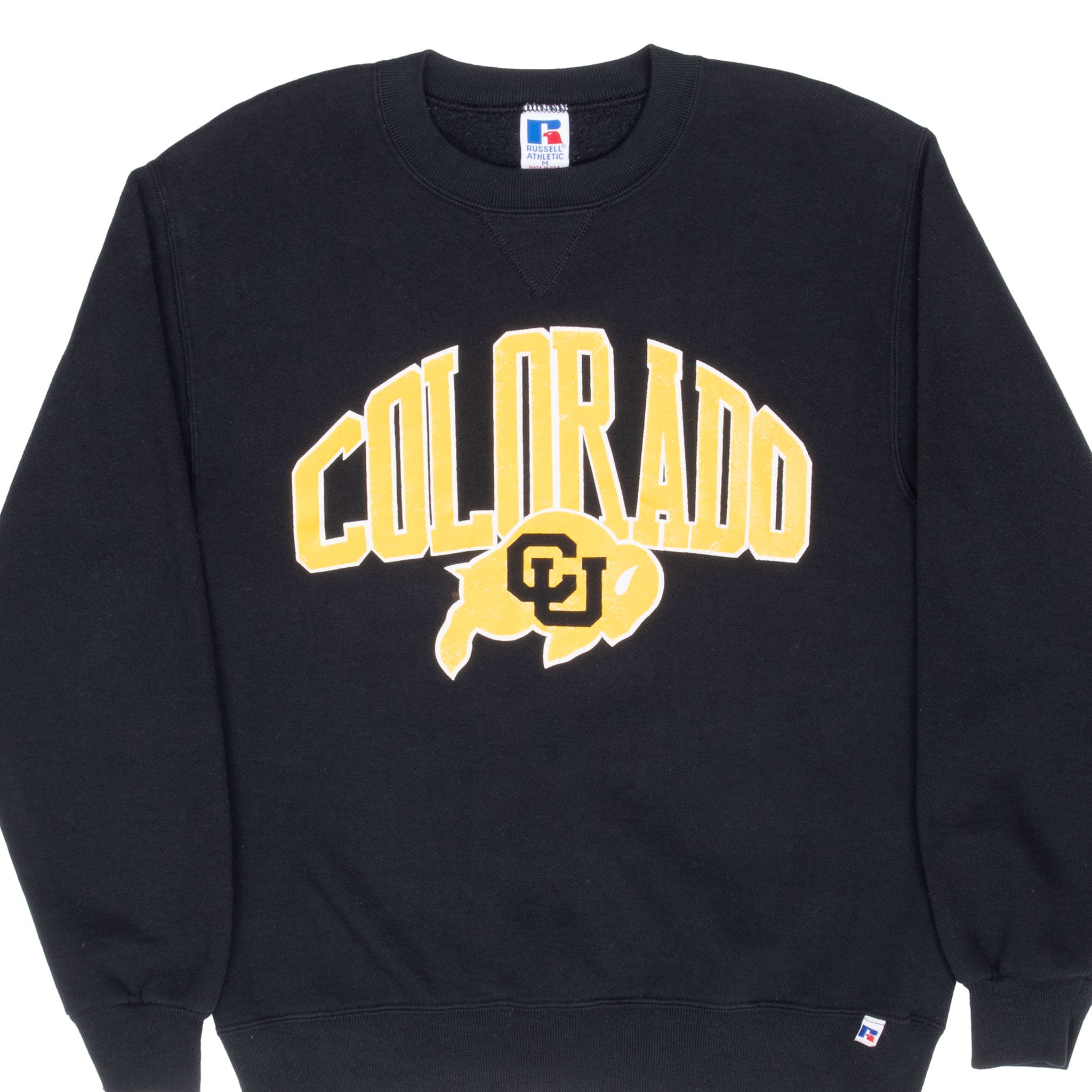 Vintage Ncaa Colorado Golden Buffaloes Sweatshirt 1990S Size Medium Made In USA