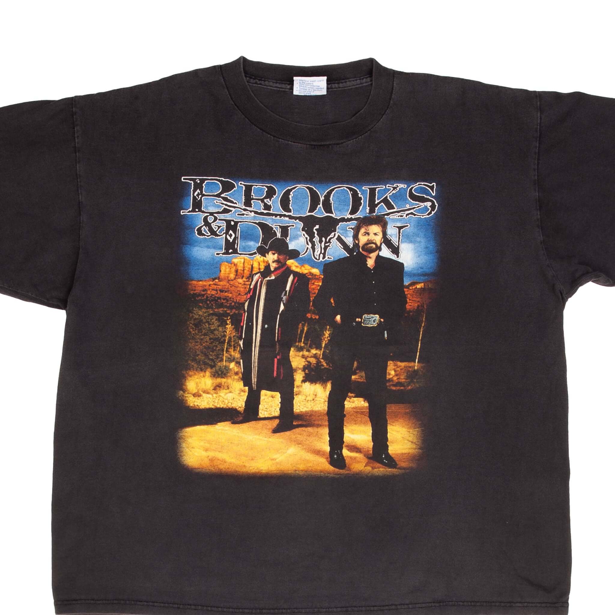 VINTAGE BROOKS DUNN 1990S TEE SHIRT SIZE XL – Vintage rare usa