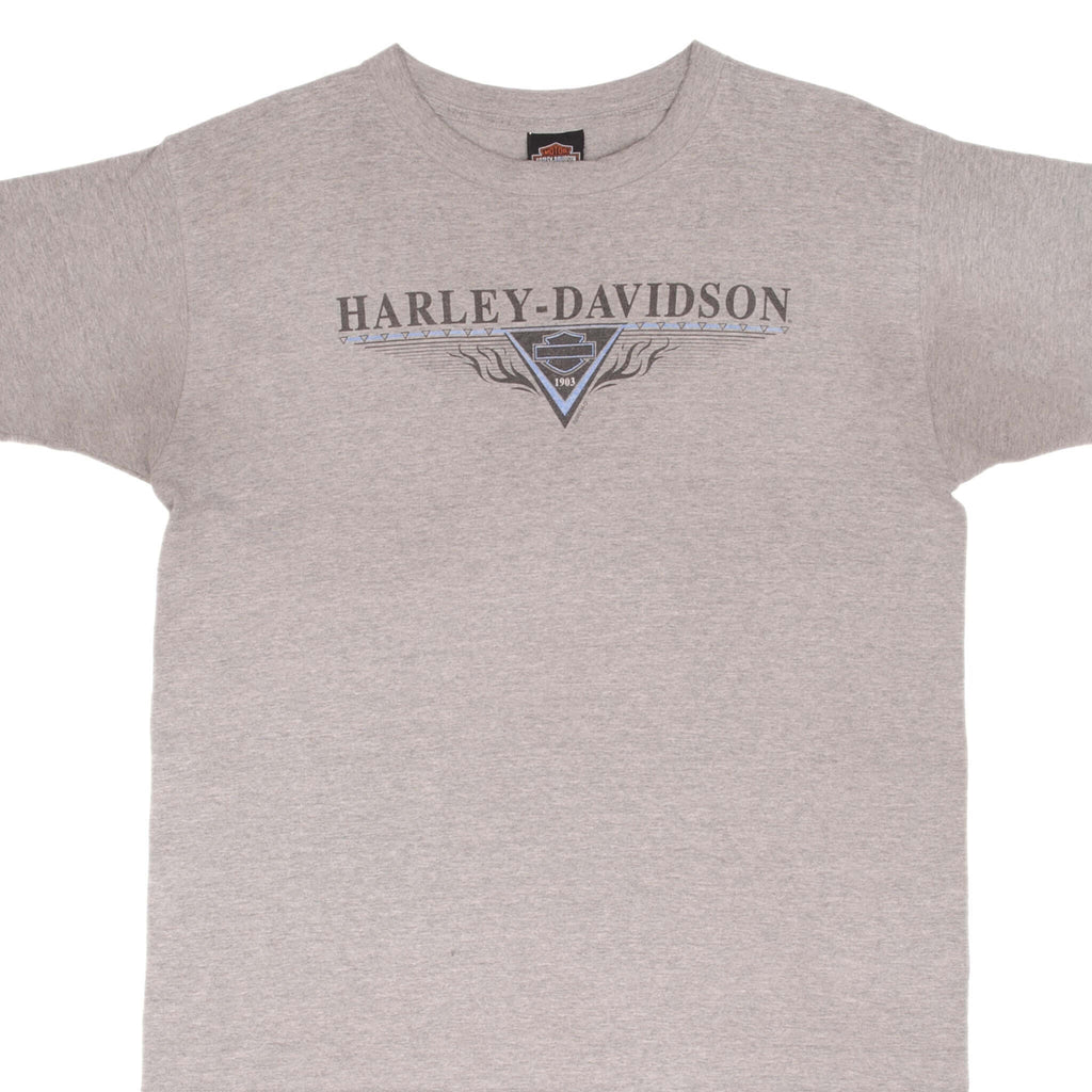 Vintage Harley Davidson Barnett El Paso Tee Shirt 2001 Size Large Made In USA