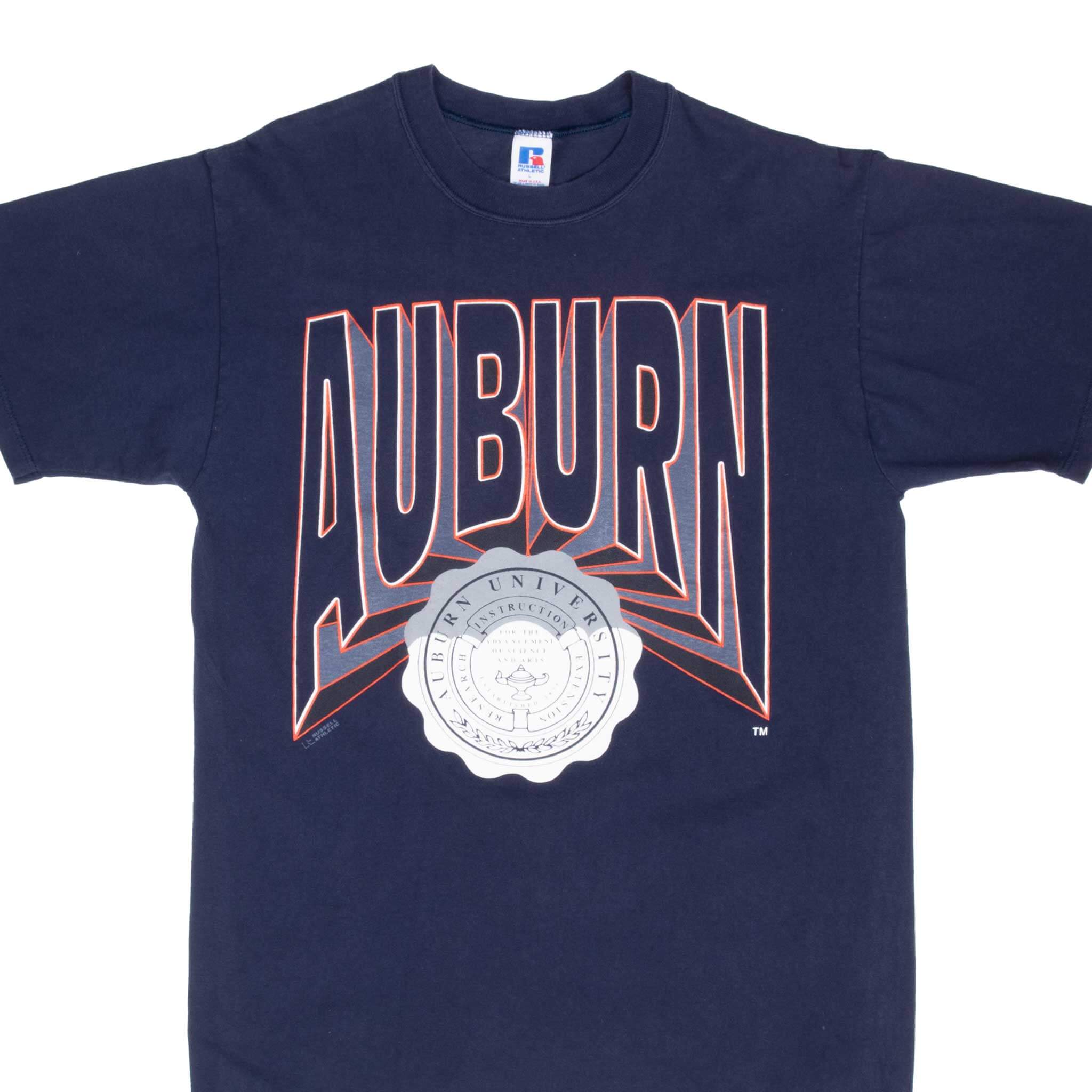 VINTAGE NCAA AUBURN UNIVERSITY 1990S TEE SHIRT MEDIUM MADE IN USA