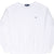 Vintage Polo Ralph Lauren Classic Crewneck White Sweatshirt Size Large 1990S Made In USA