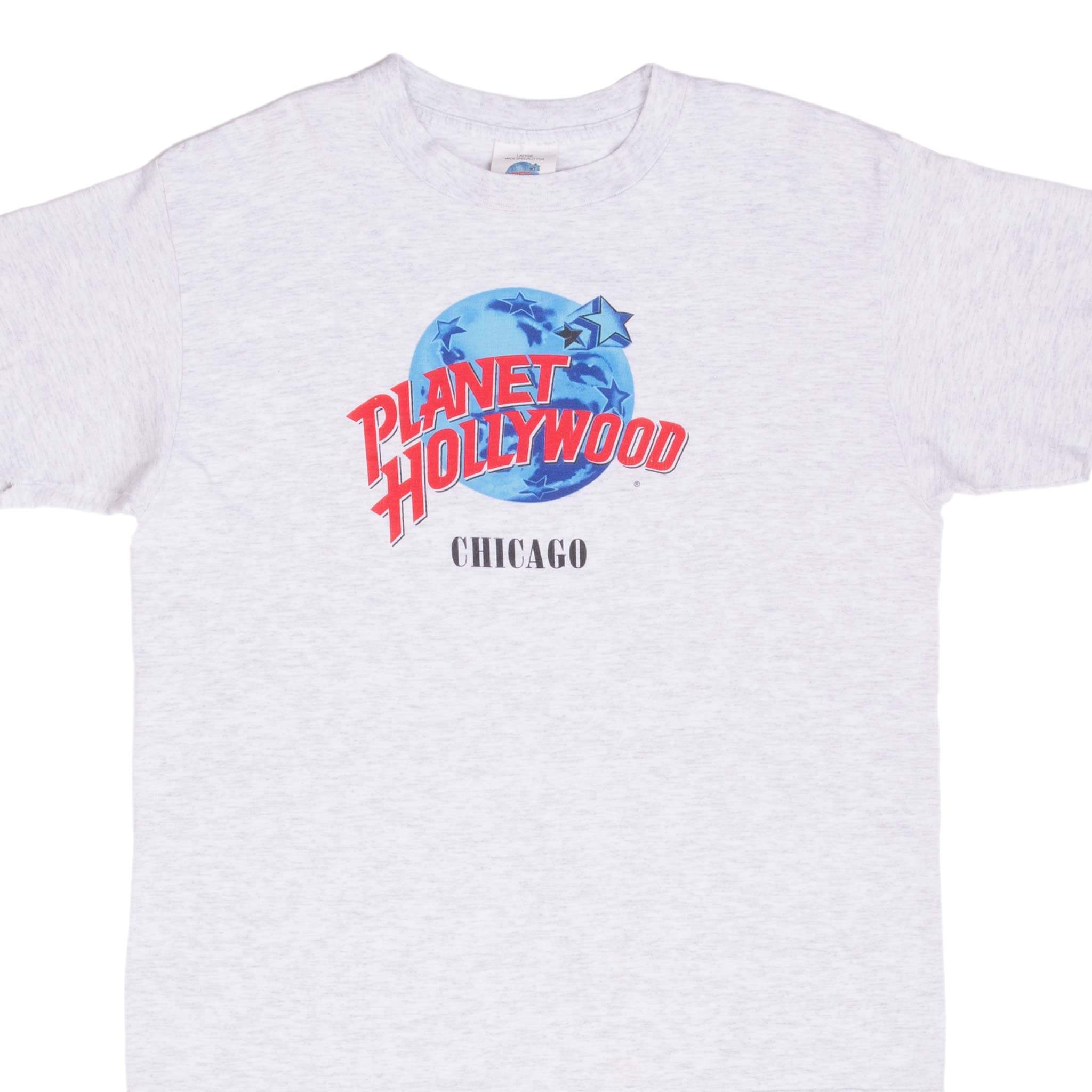 Vintage Planet Hollywood Tee Shirt 1990S Size Large Made In USA