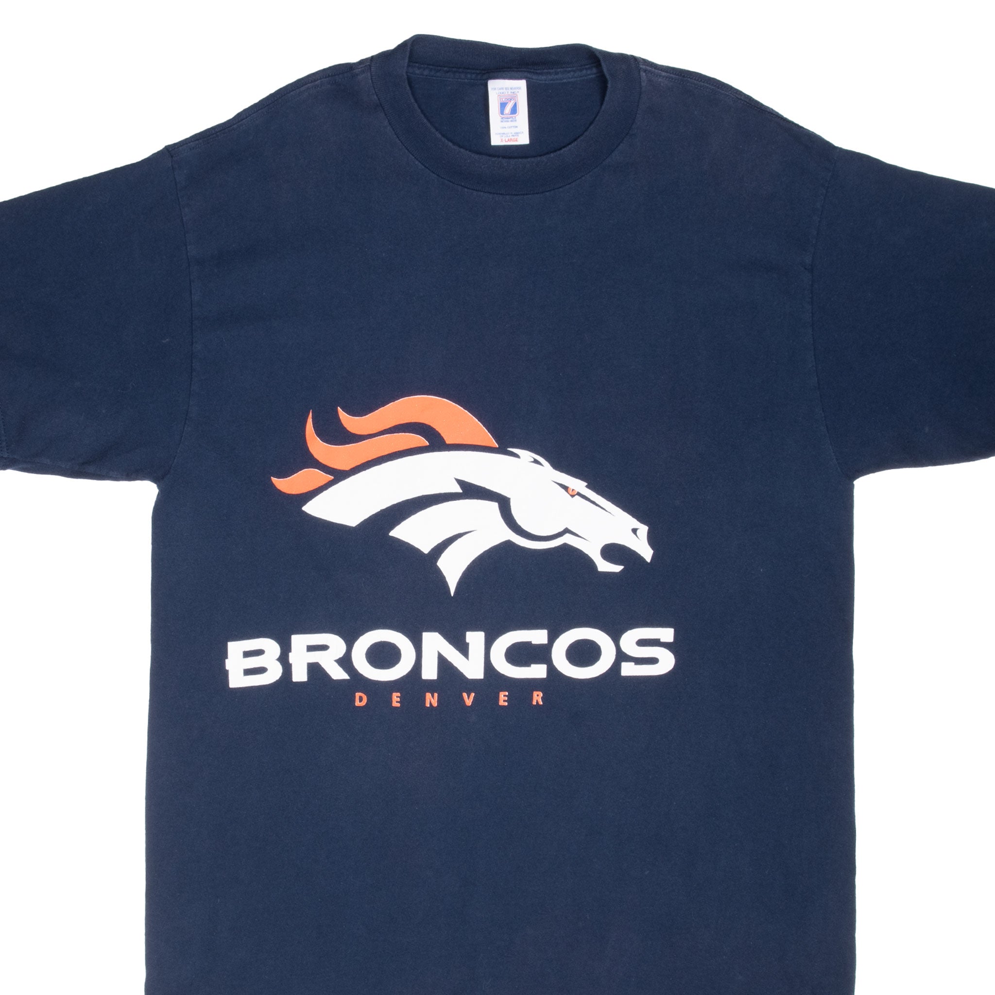 Vintage Nfl Denver Broncos 1990S Tee Shirt Size Large
