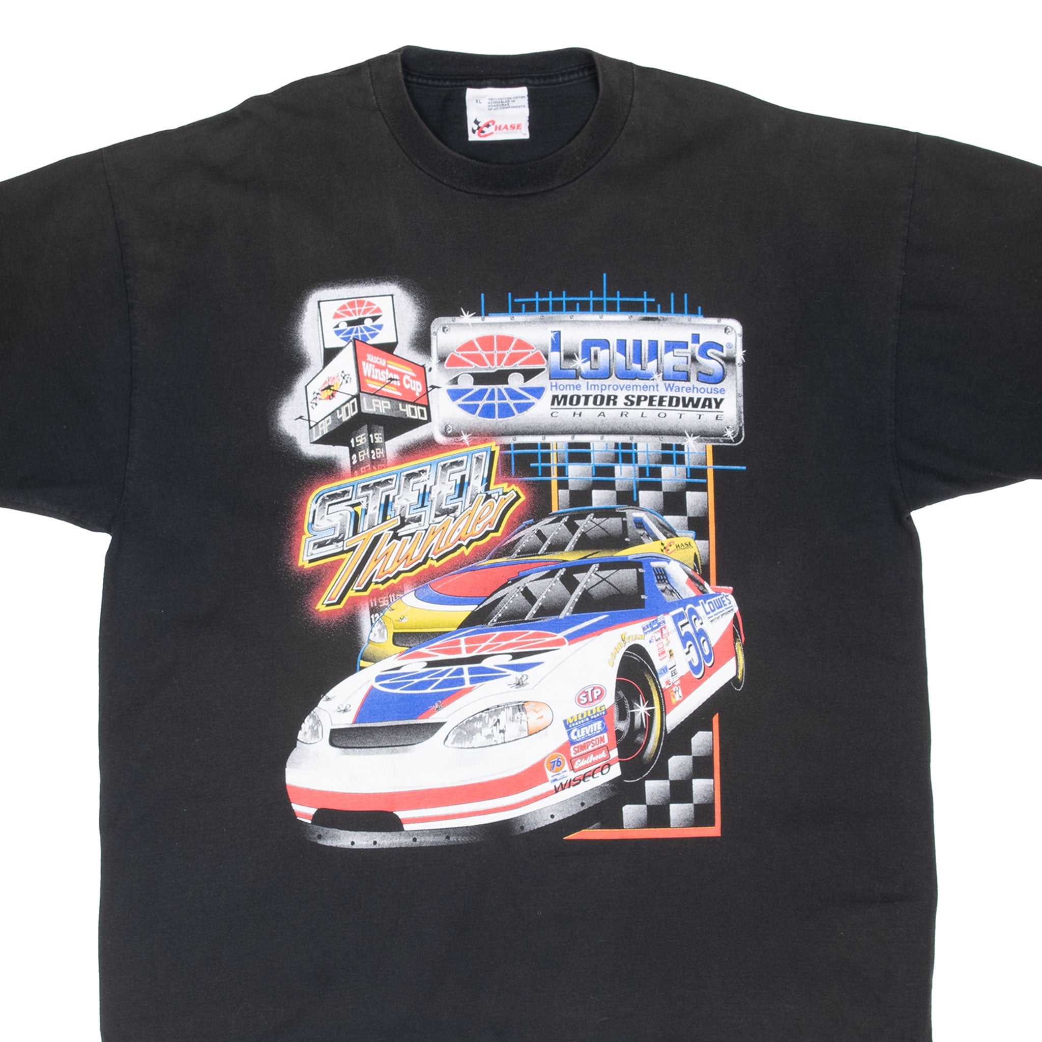 Vintage Nascar Charlotte Lowe's Motor Speedway 2005 Tee Shirt Size XL