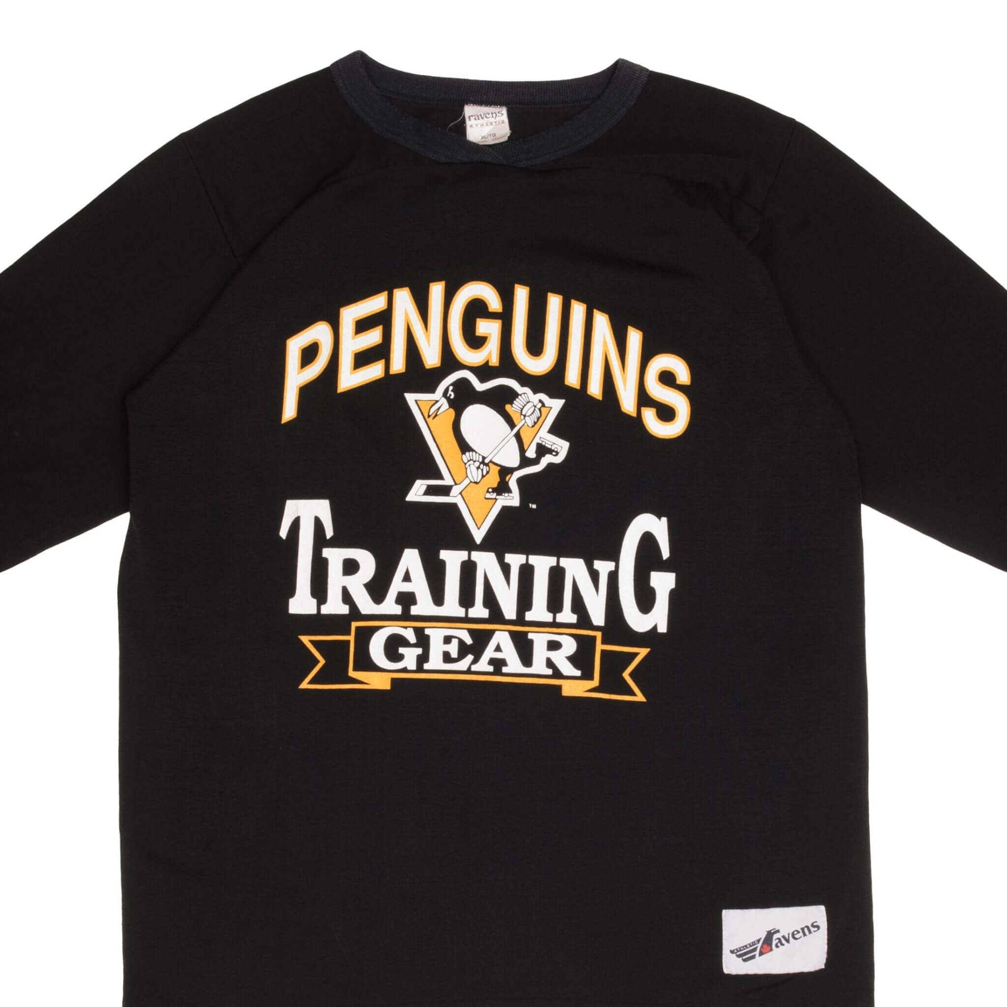 Vintage NHL Pittsburgh Penguins Training Jersey 1980s Size XL