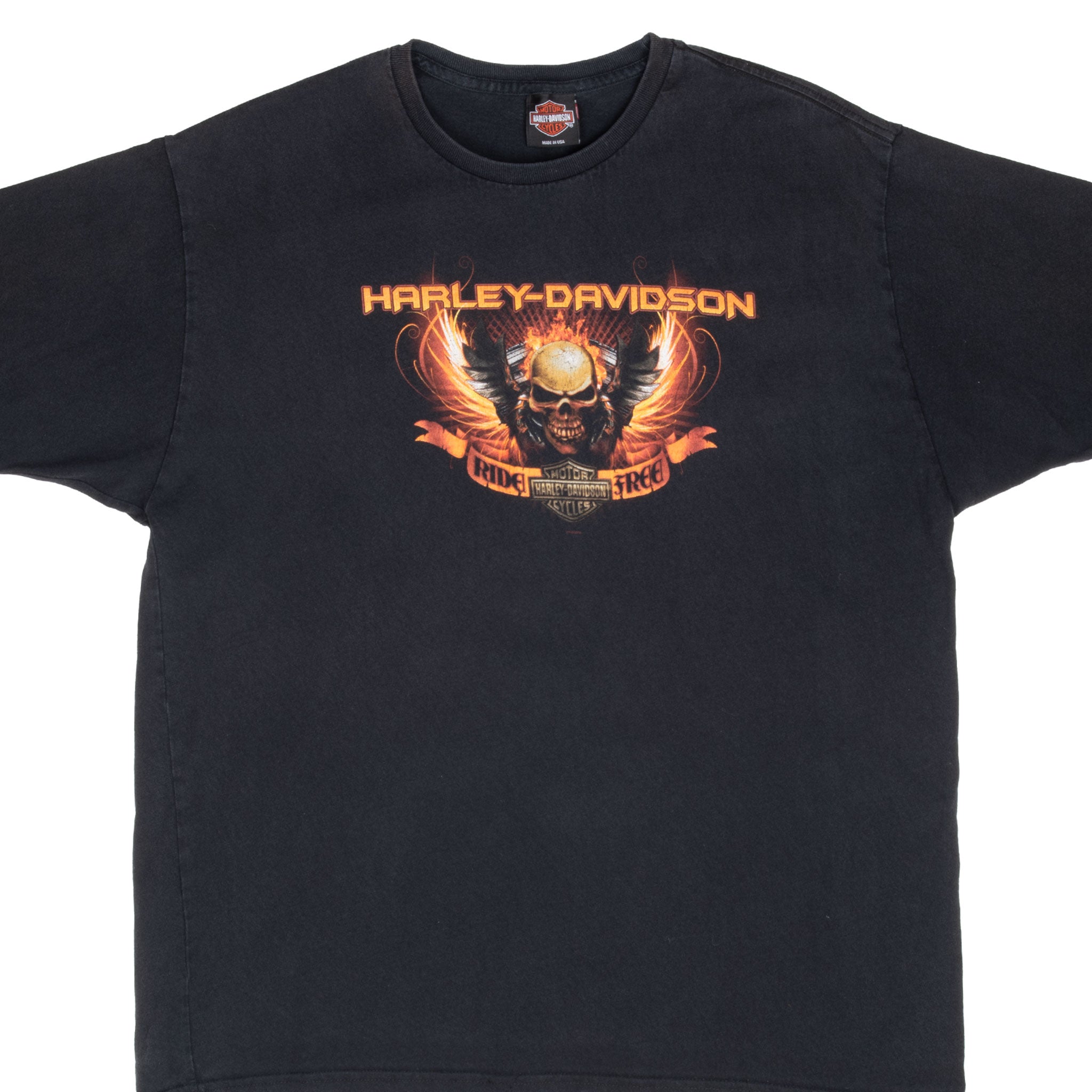 Vintage Harley Davidson San Antonio Texas Tee Shirt 2014 Size XL Made In USA