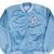 Vintage Ncaa Unc Tar Heels Caroline Satin Chalk Line Bomber Jacket 1980S Size XL Made In Usa