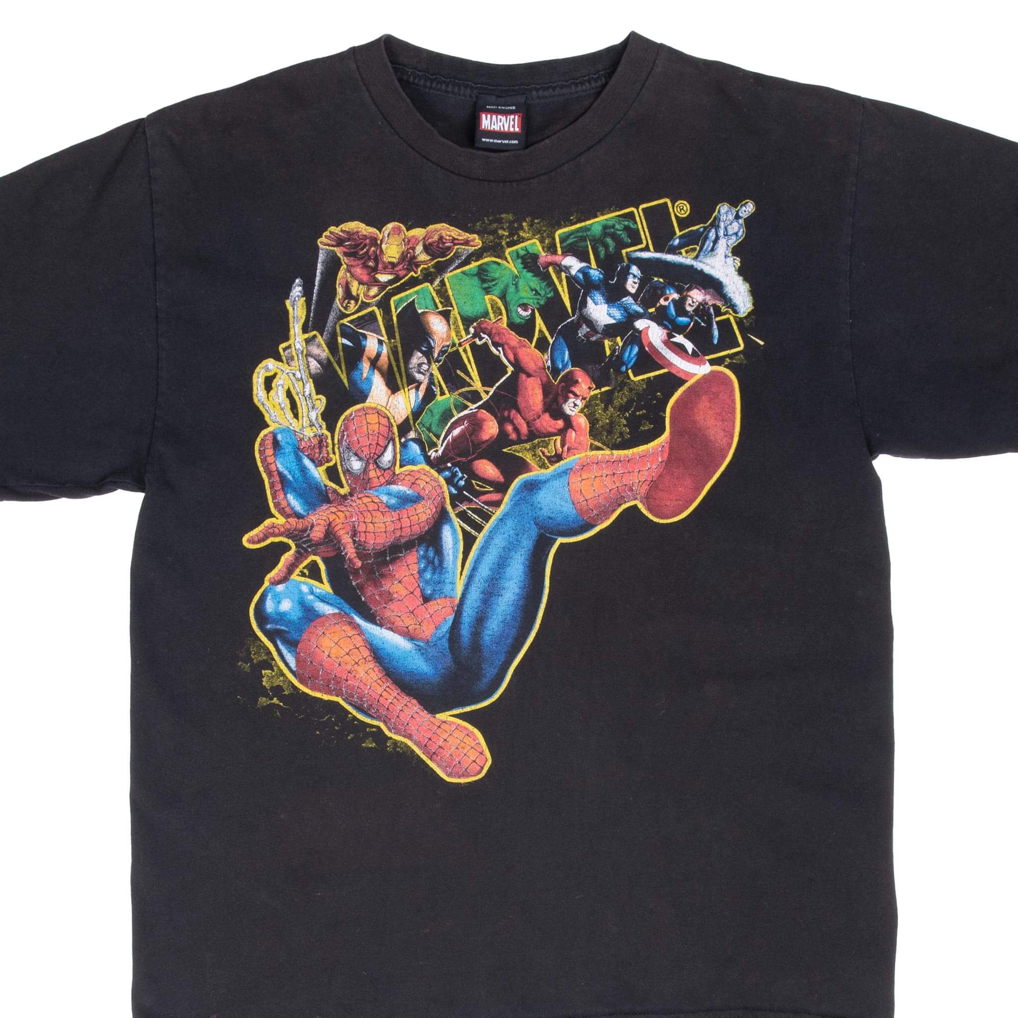 Vintage Marvel Avenger 2000S Tee Shirt Size Small