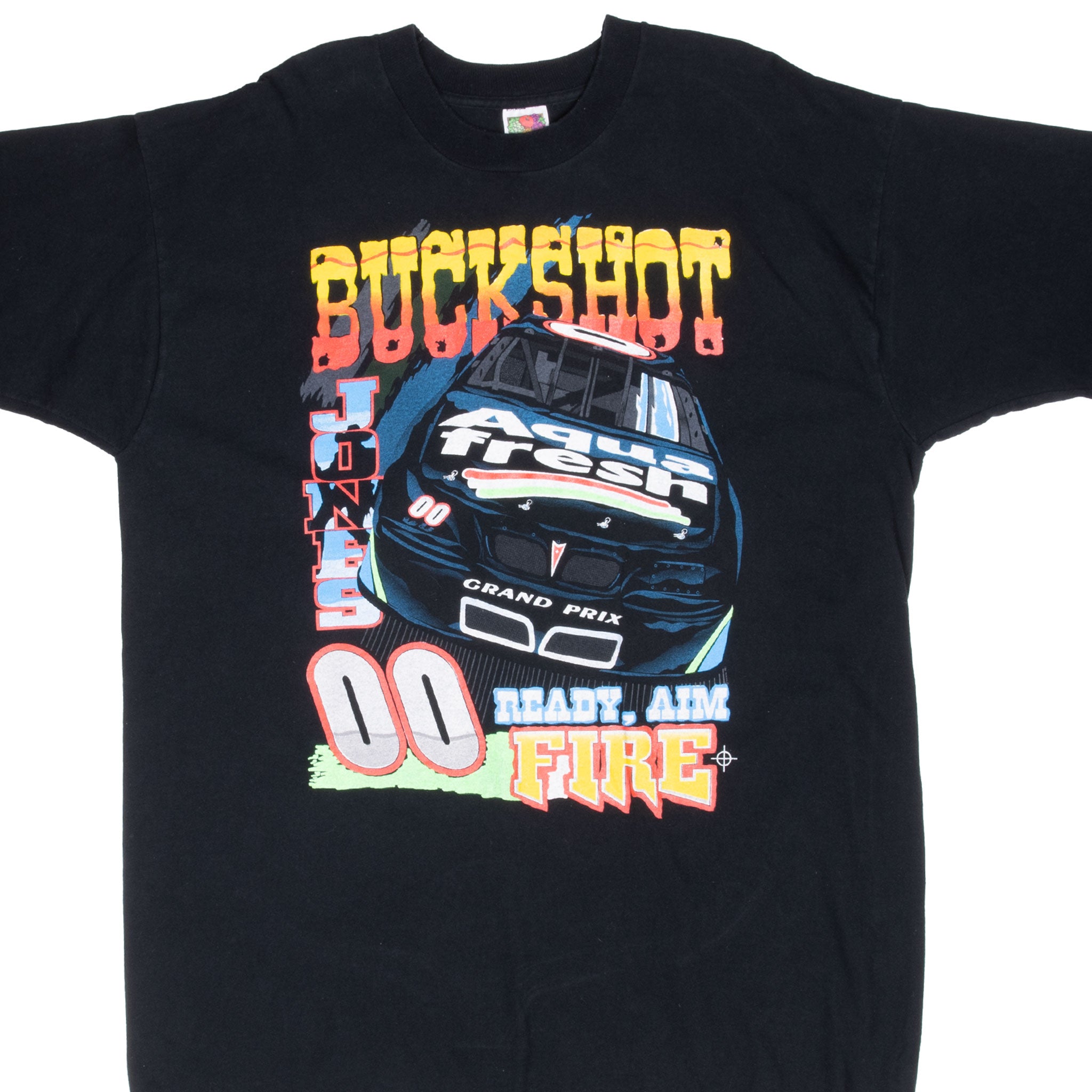 VINTAGE NASCAR BUCKSHOT JONES 1990S TEE SHIRT XL