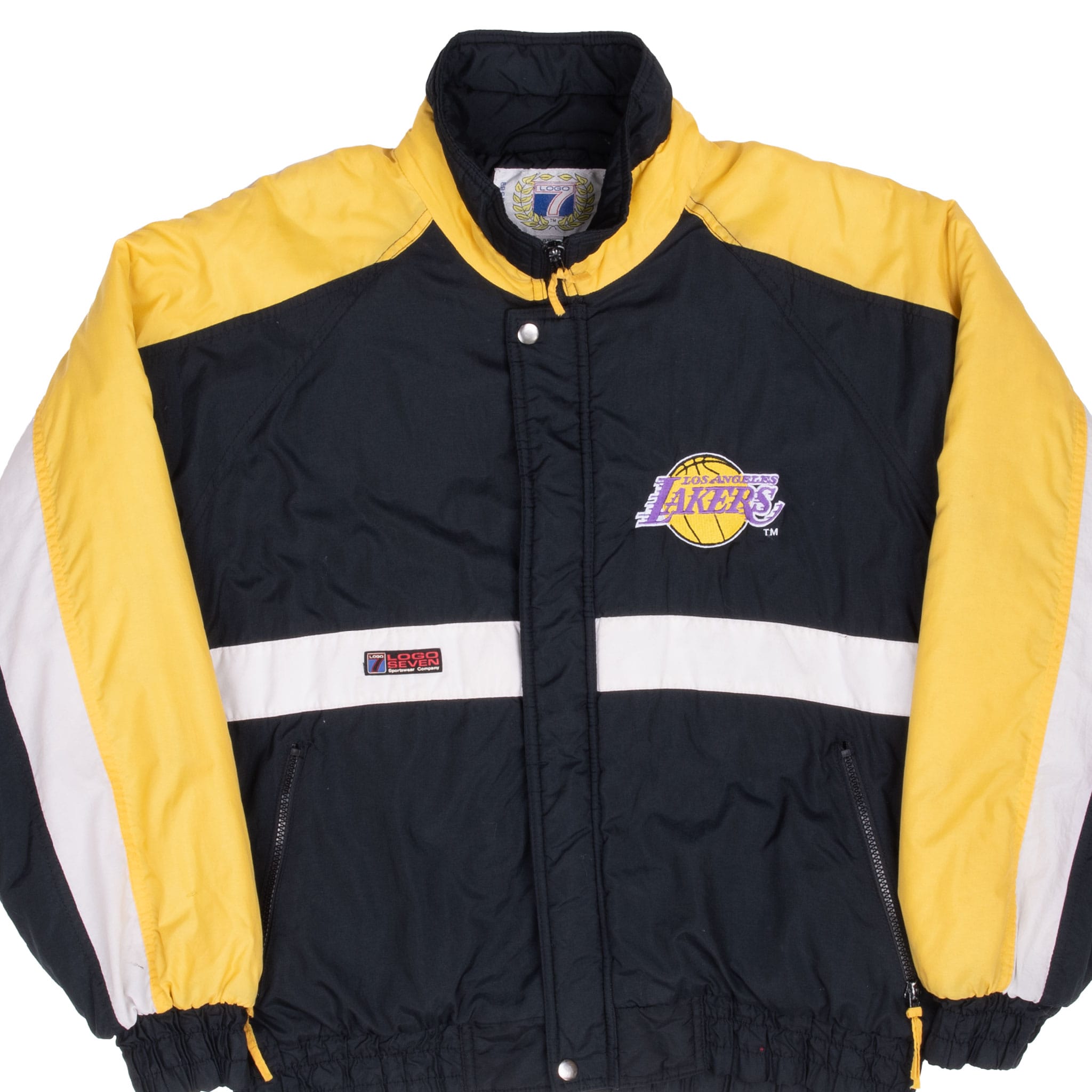 Vintage Nba Los Angeles Lakers Windbreaker Jacket 1990S Size Large
