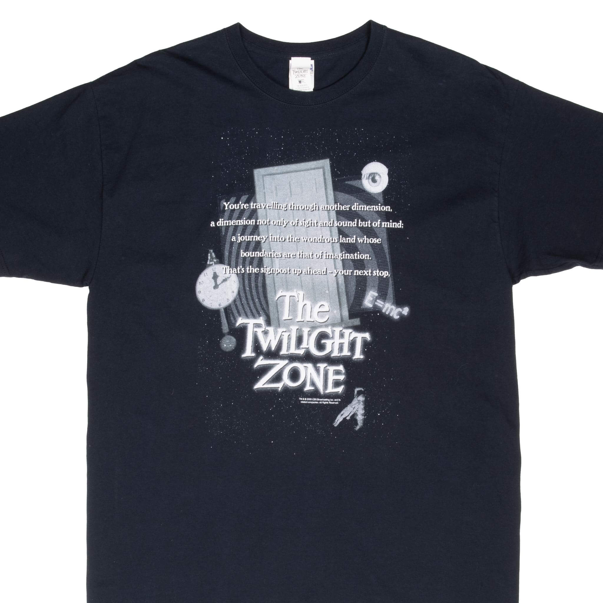 Vintage Disney The Twilight Zone 2015 Tee Shirt Size XL
