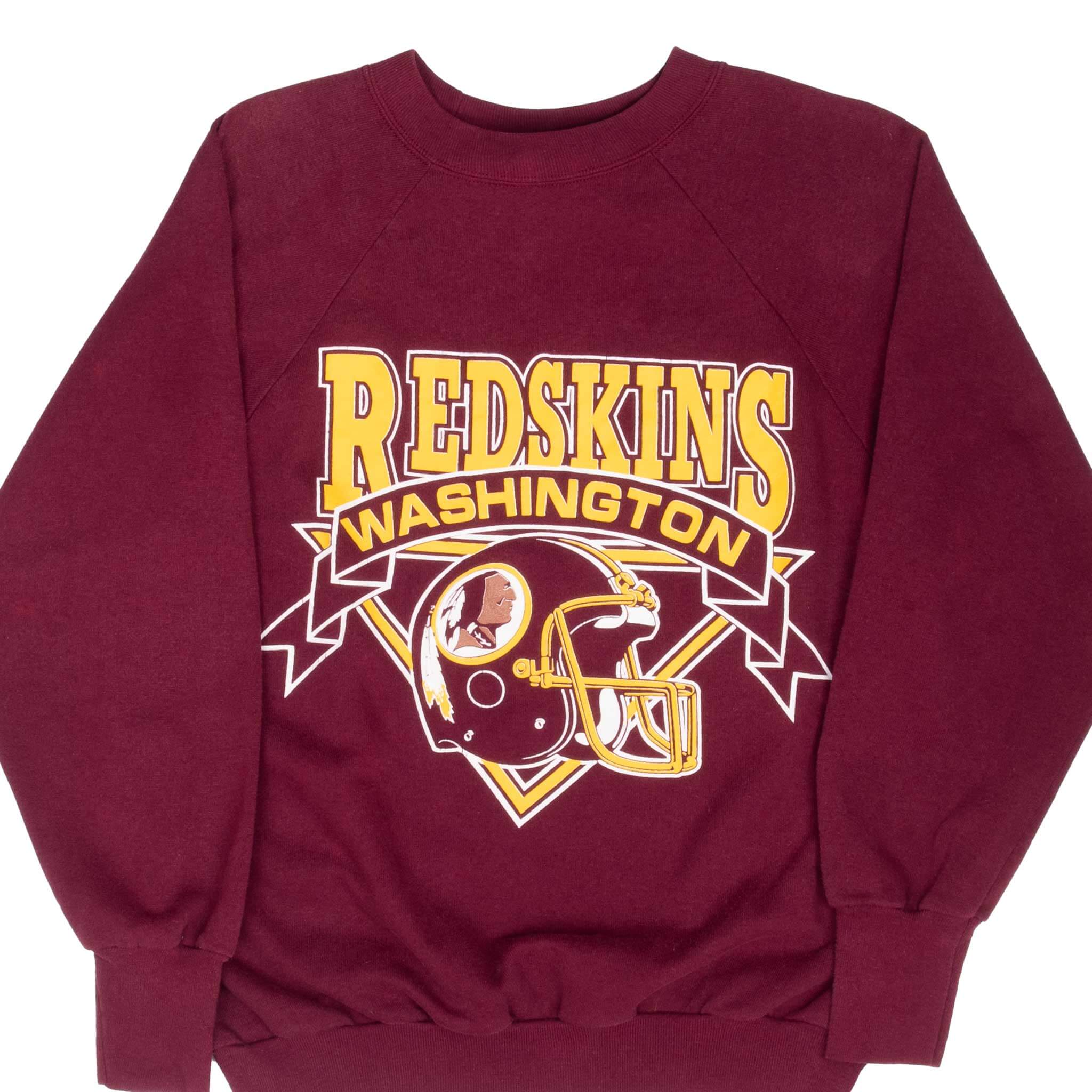 Vintage Nfl Washington Redskins Sweatshirt Early 1990S Size Medium Made In Usa