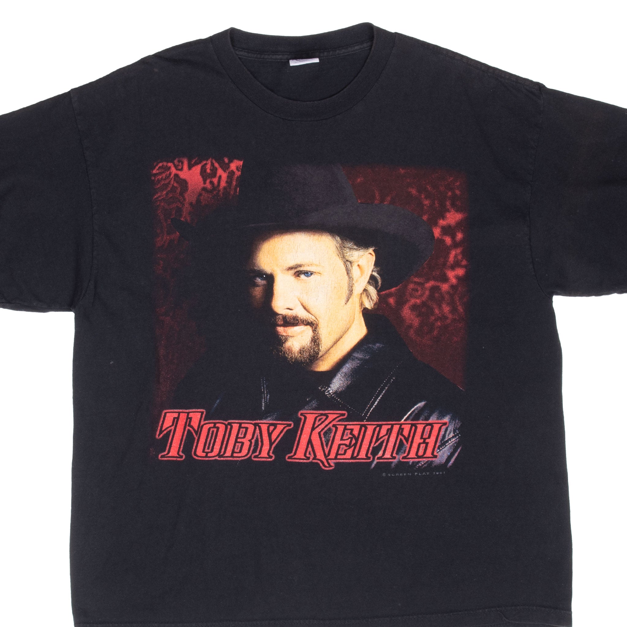 Vintage Toby Keith Country Tee Shirt 2001 Size XL