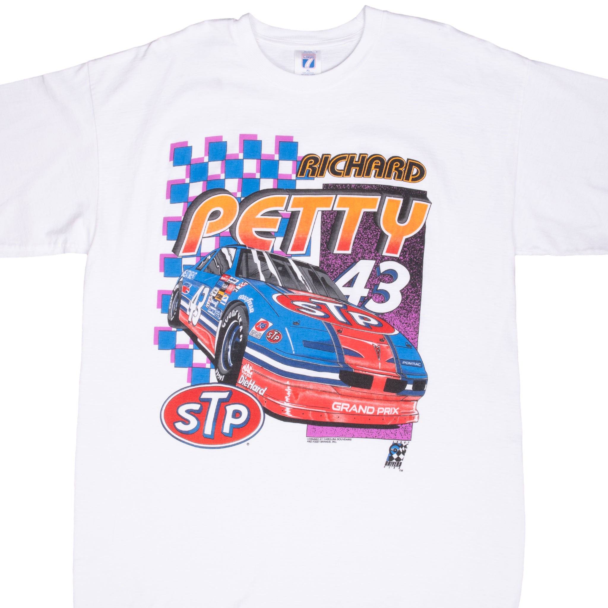 Vintage Nascar Richard Petty 1990S Tee Shirt Size XL Made In Usa