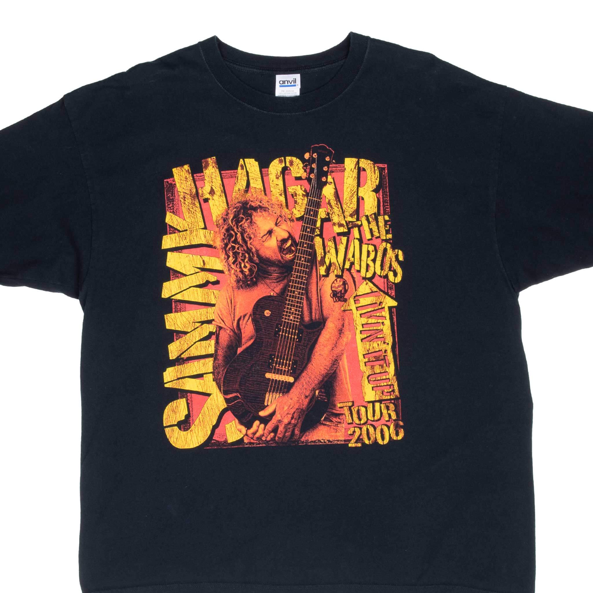 Vintage Sammy Hagar And The Wabos Livin It Up Tour 2006 Tee Shirt Size 2XL