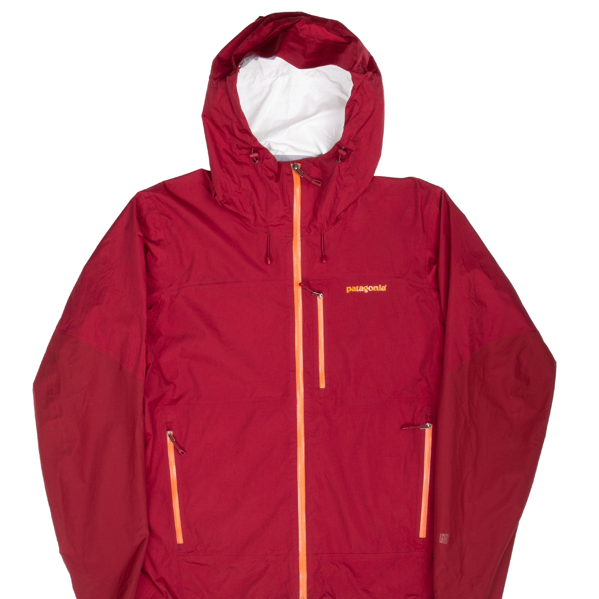 VINTAGE PATAGONIA MENS TORRENTSHELL STRETCH BURGUNDY JACKET LARGE