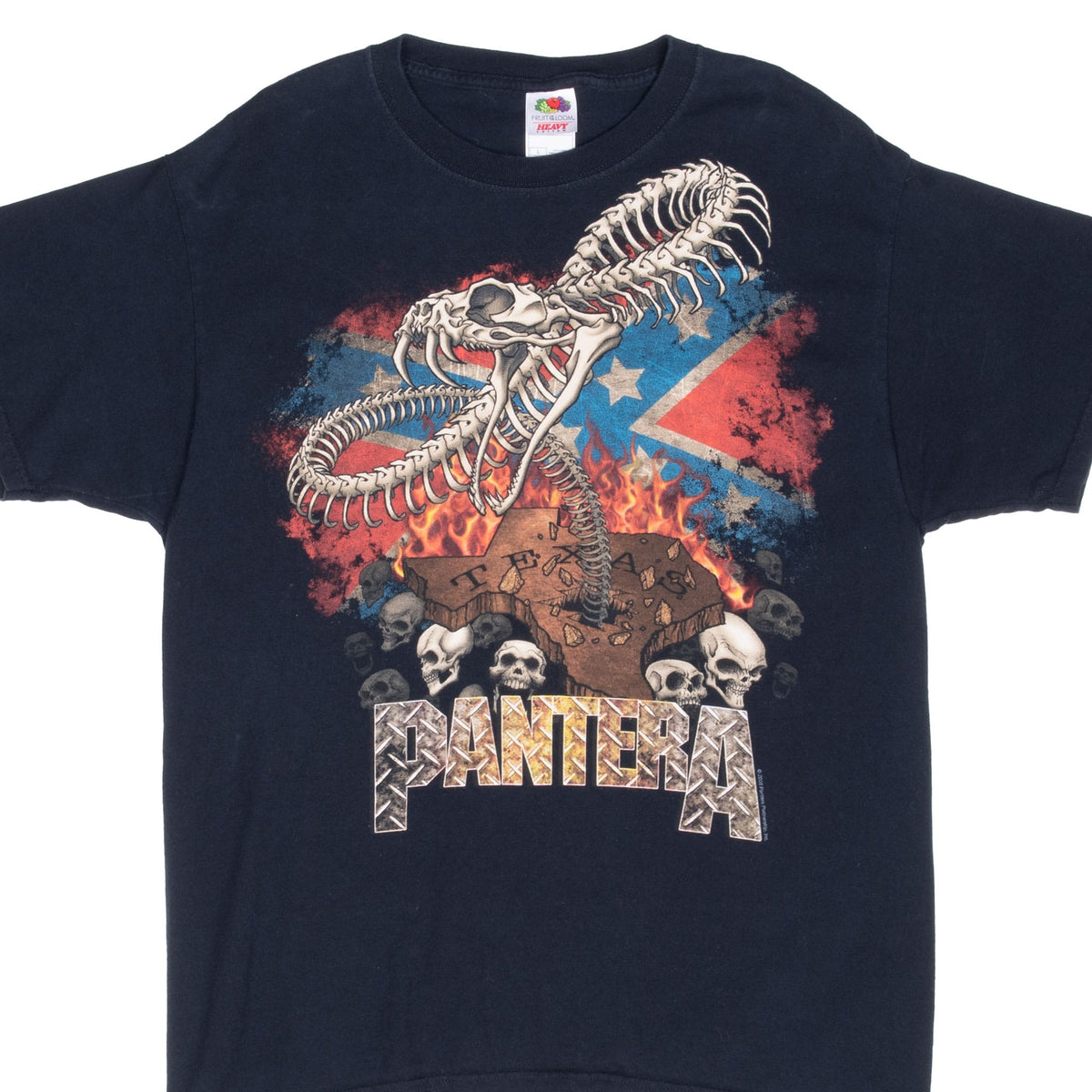 Vintage Pantera Skull 2008 Tee Shirt Size Large