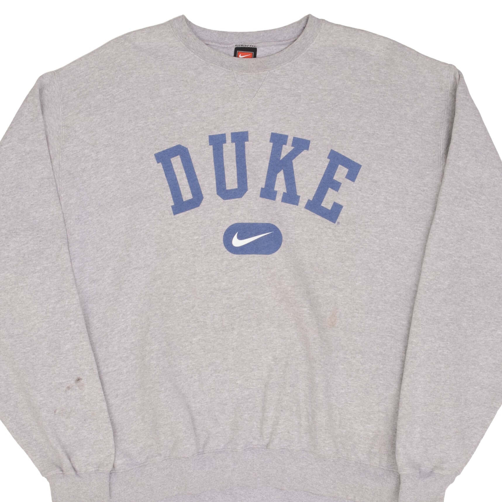 Vintage Nike Duke University Center Swoosh Sweatshirt 1990S Size XL