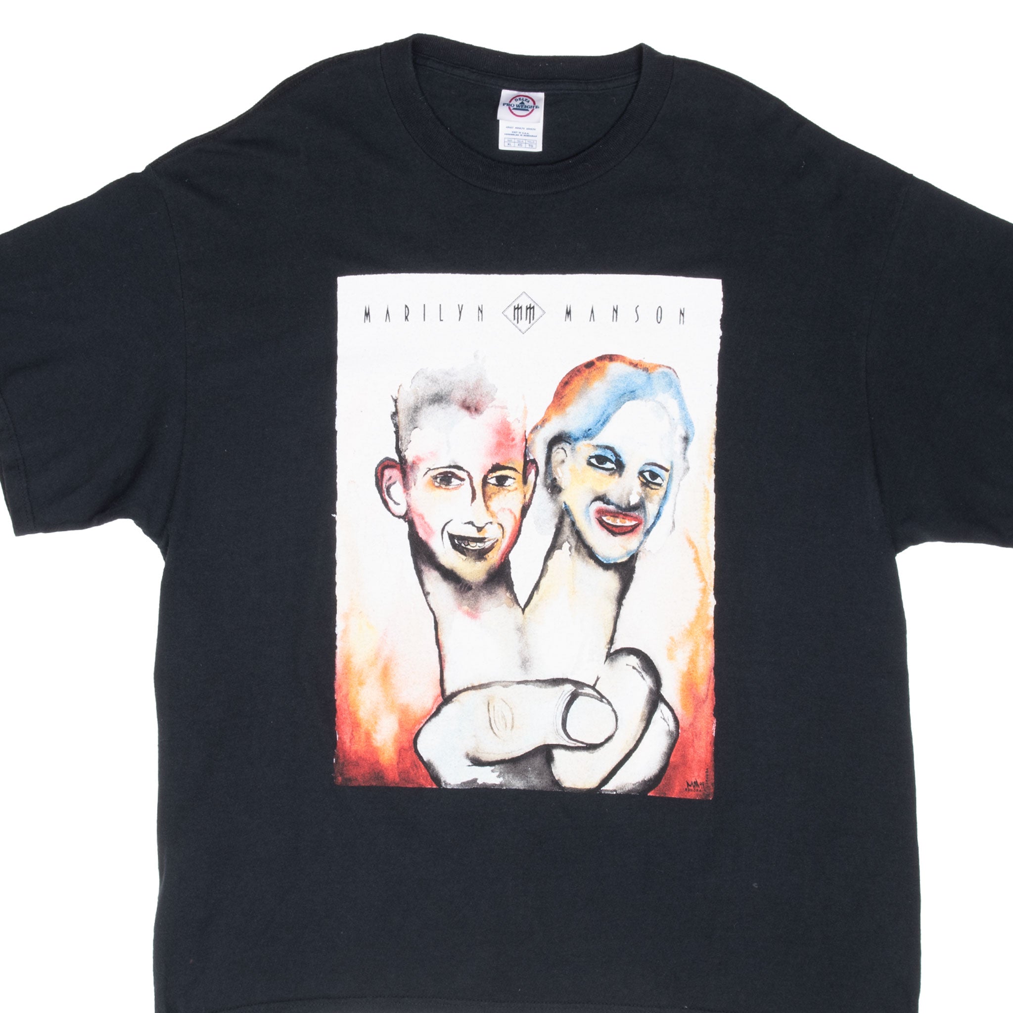 Vintage Marilyn Manson Against All Gods 2004 Tee Shirt Size XL