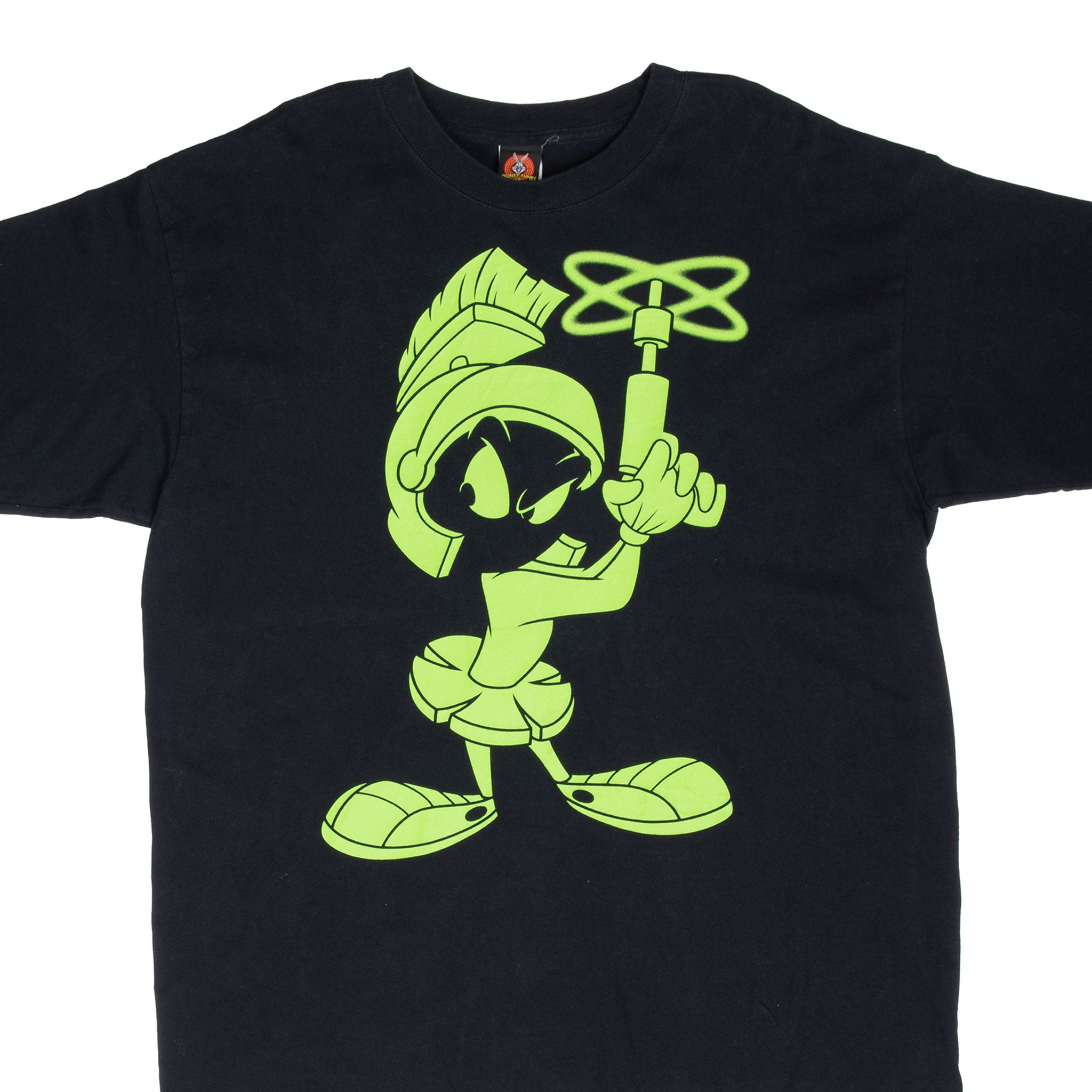 Vintage Looney Tunes Marvin The Martian Tee Shirt 2000S Size XL
