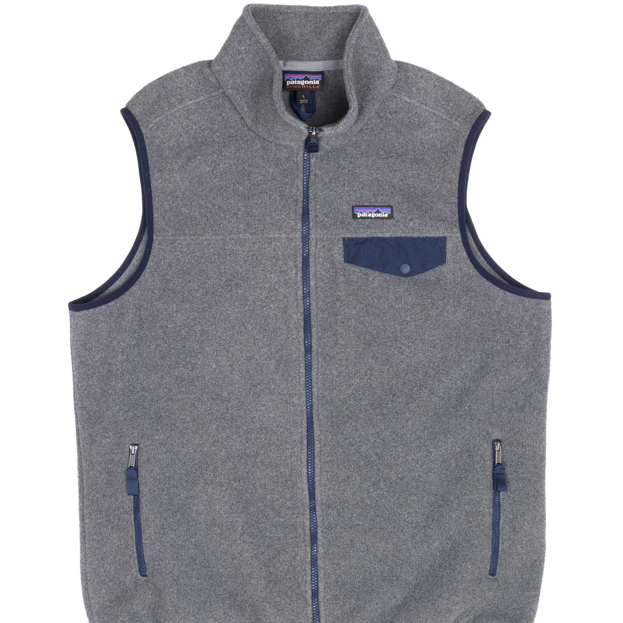 Vintage Patagonia Grey Snap T Fleece Vest Jacket Size Large 2000S
RN51884
STY25500