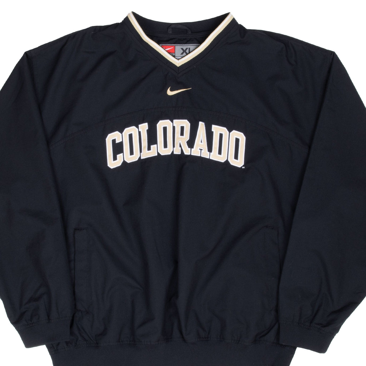 Vintage Nike Ncaa Colorado Windbreaker Pullover Jacket 1990S Size Xl