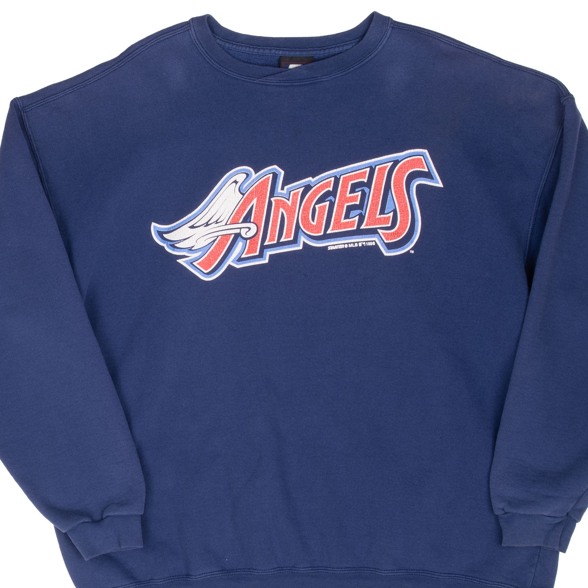 Vintag Mlb California Angels 1998 Starter Sweatshirt Size XL Made In Usa
