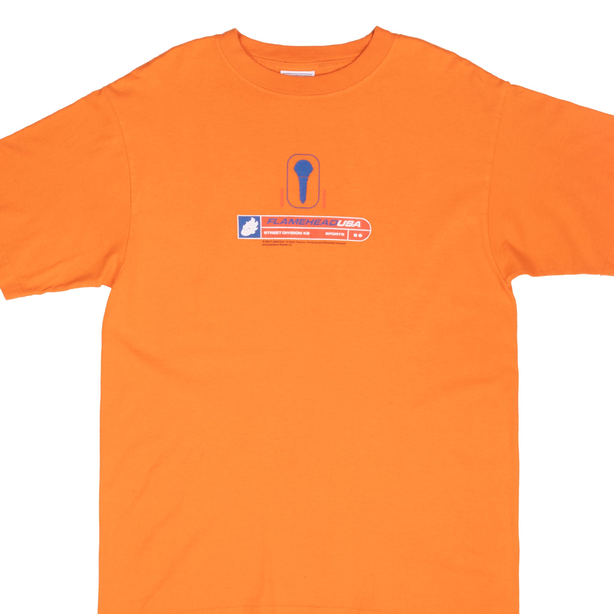 Vintage Jnco Flamehead Usa 2000 Tee Shirt Size Large Made In Usa