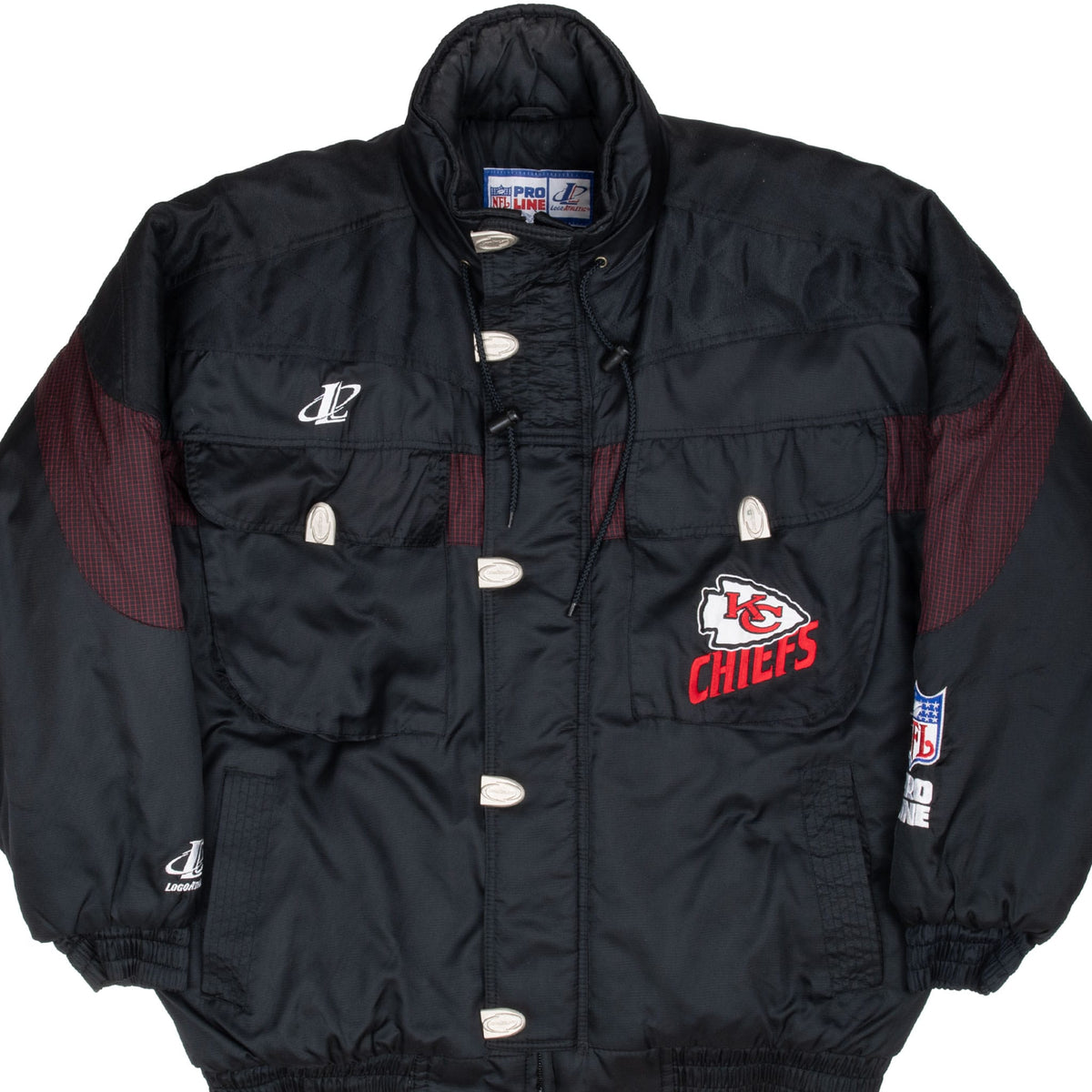 Vintage Nfl Kansas City Chiefs Logo Athletic Heavy Jacket 1990S Size XL